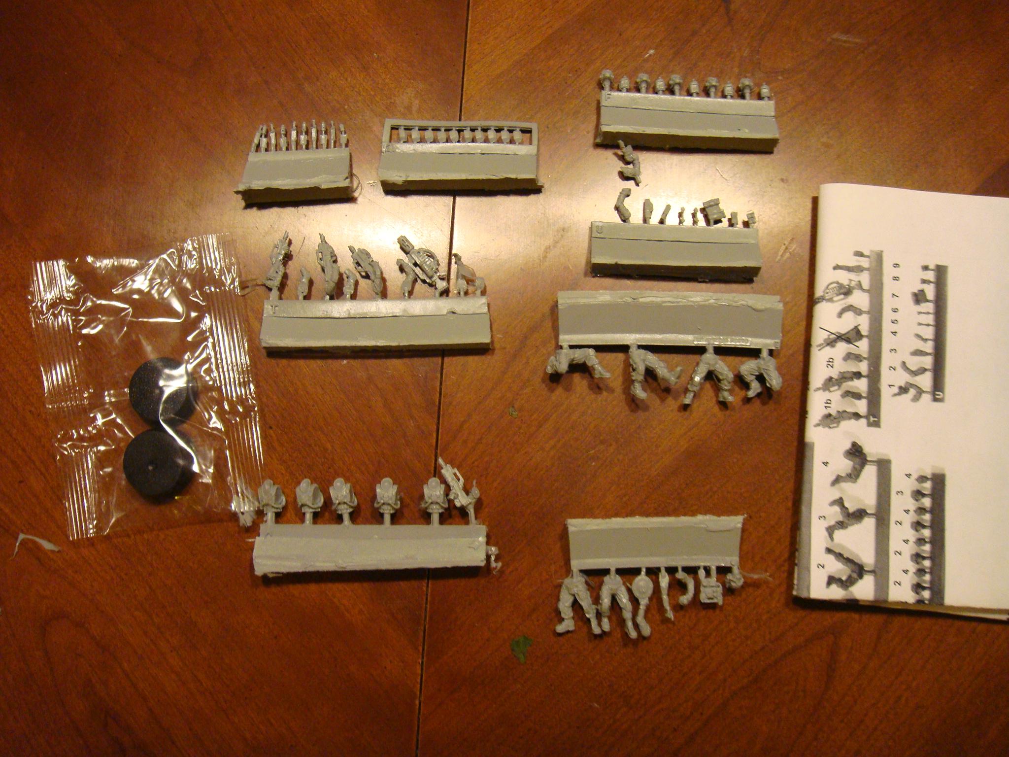 Elysian Command Squad Contents