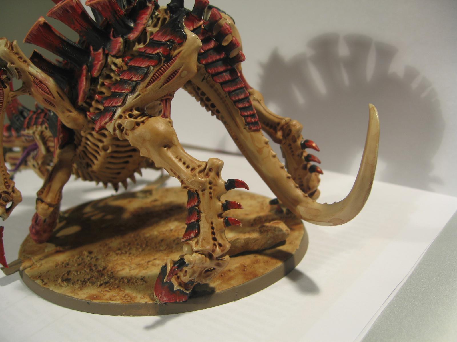 Feathering, Hivefleet Kraken, Ink, Red, Spray, The Army Painter, Tyranids, Tyrannofex, Yellow