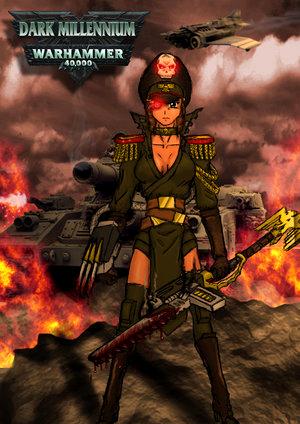 Commissar, Female, Humor, Imperial Guard