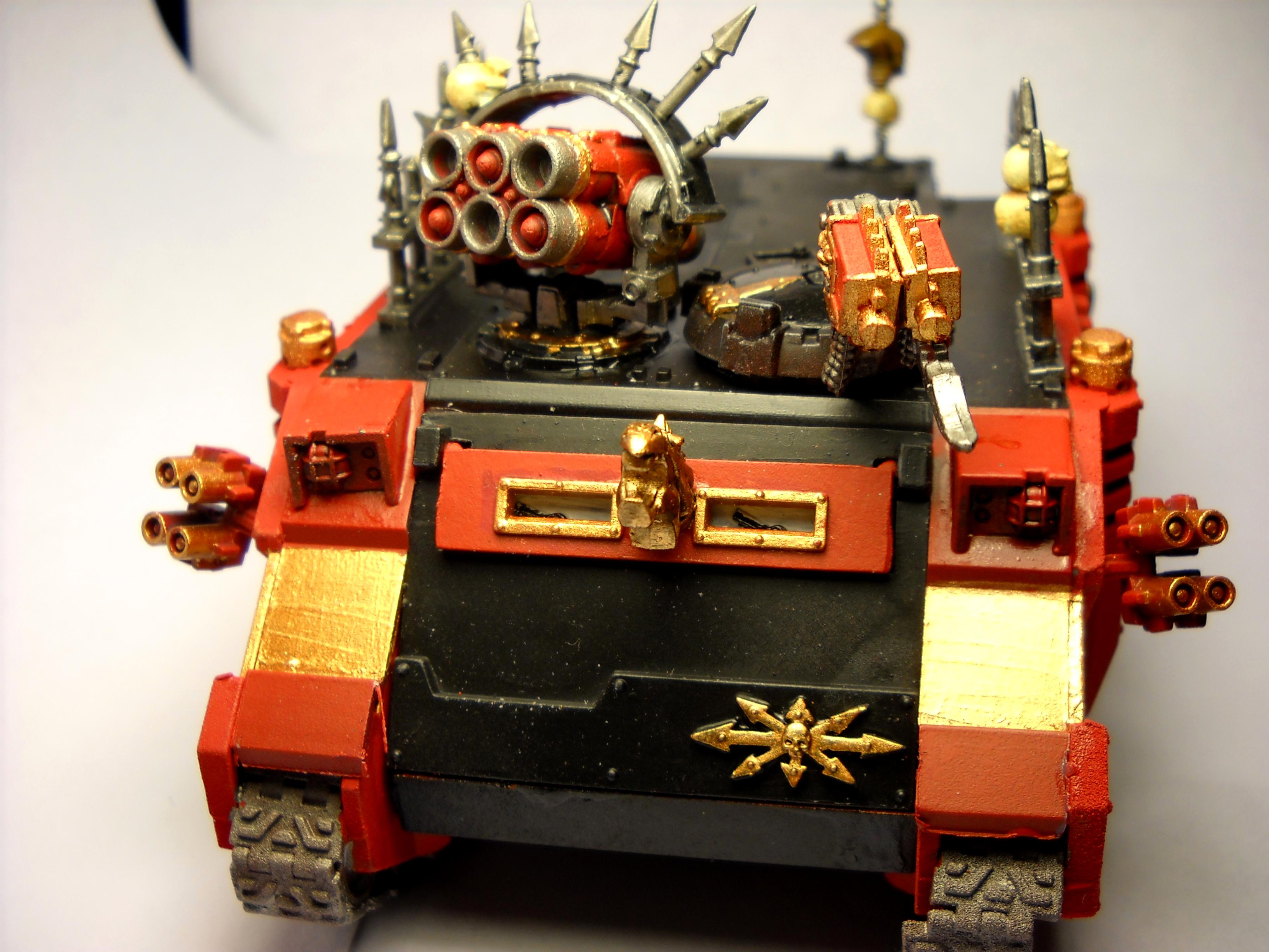 Chaos, Chaos Space Marines, Predators, Rhino, Tank