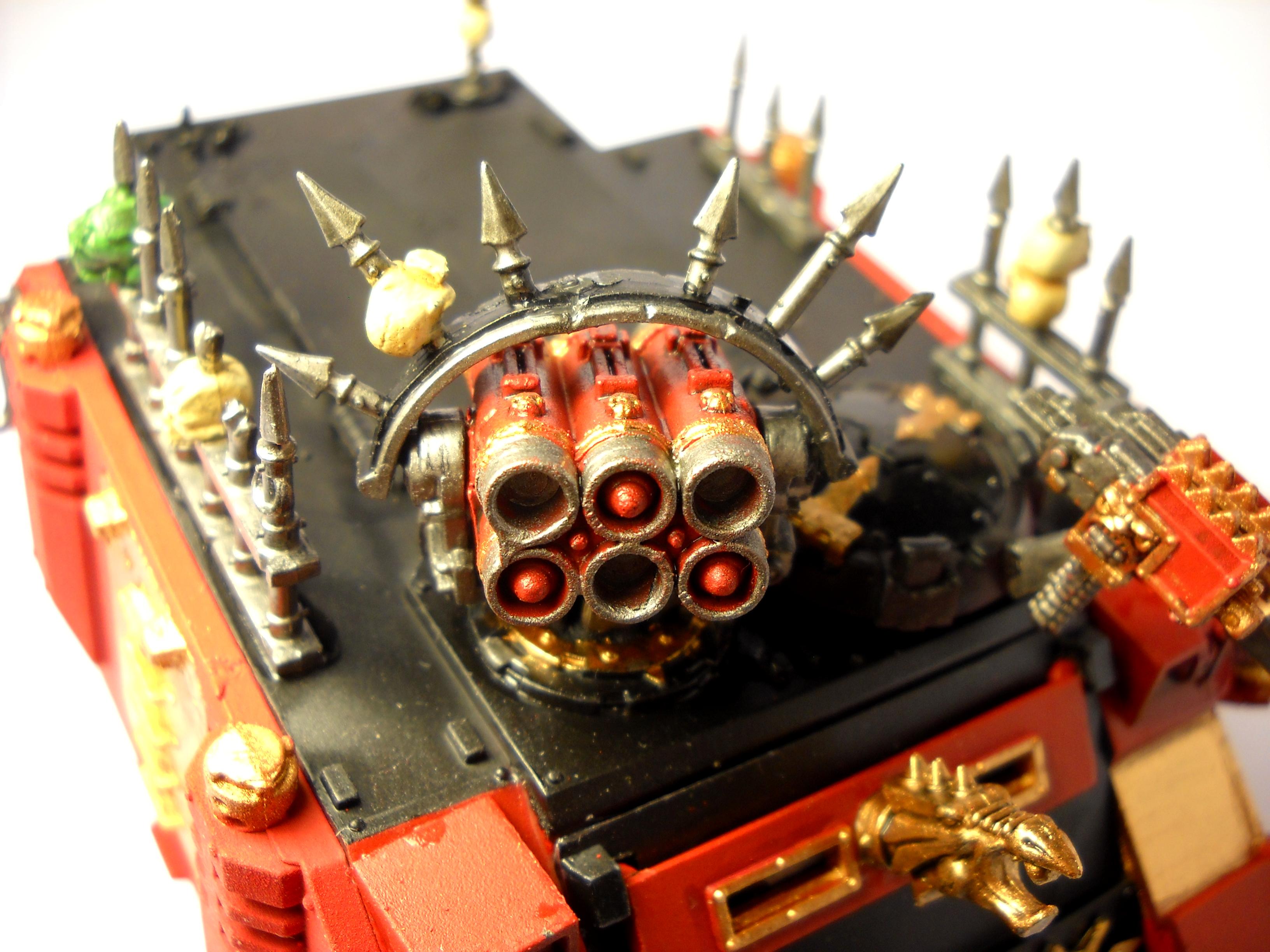 Chaos, Chaos Space Marines, Predators, Rhino, Tank