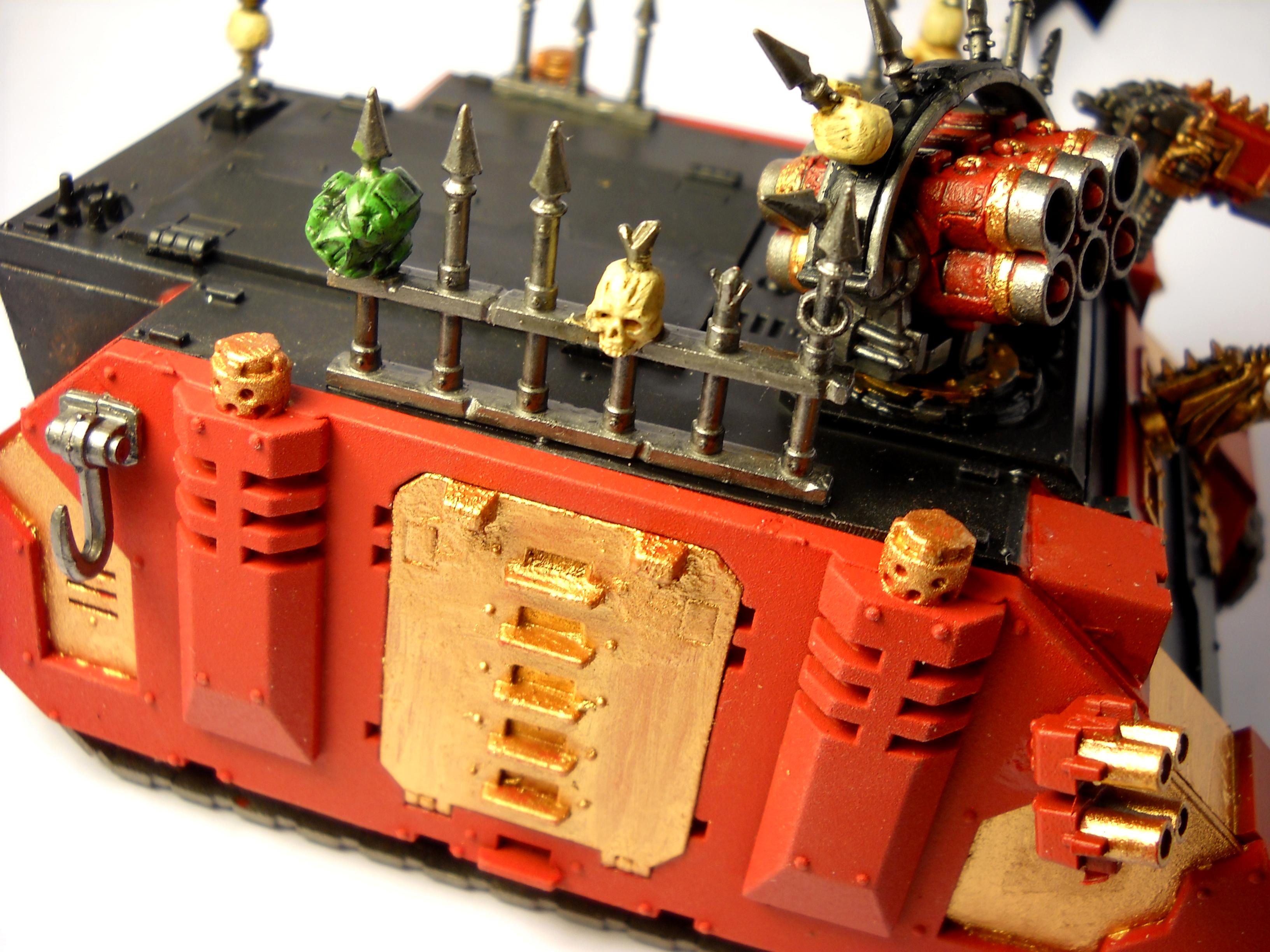 Chaos, Chaos Space Marines, Predators, Rhino, Tank