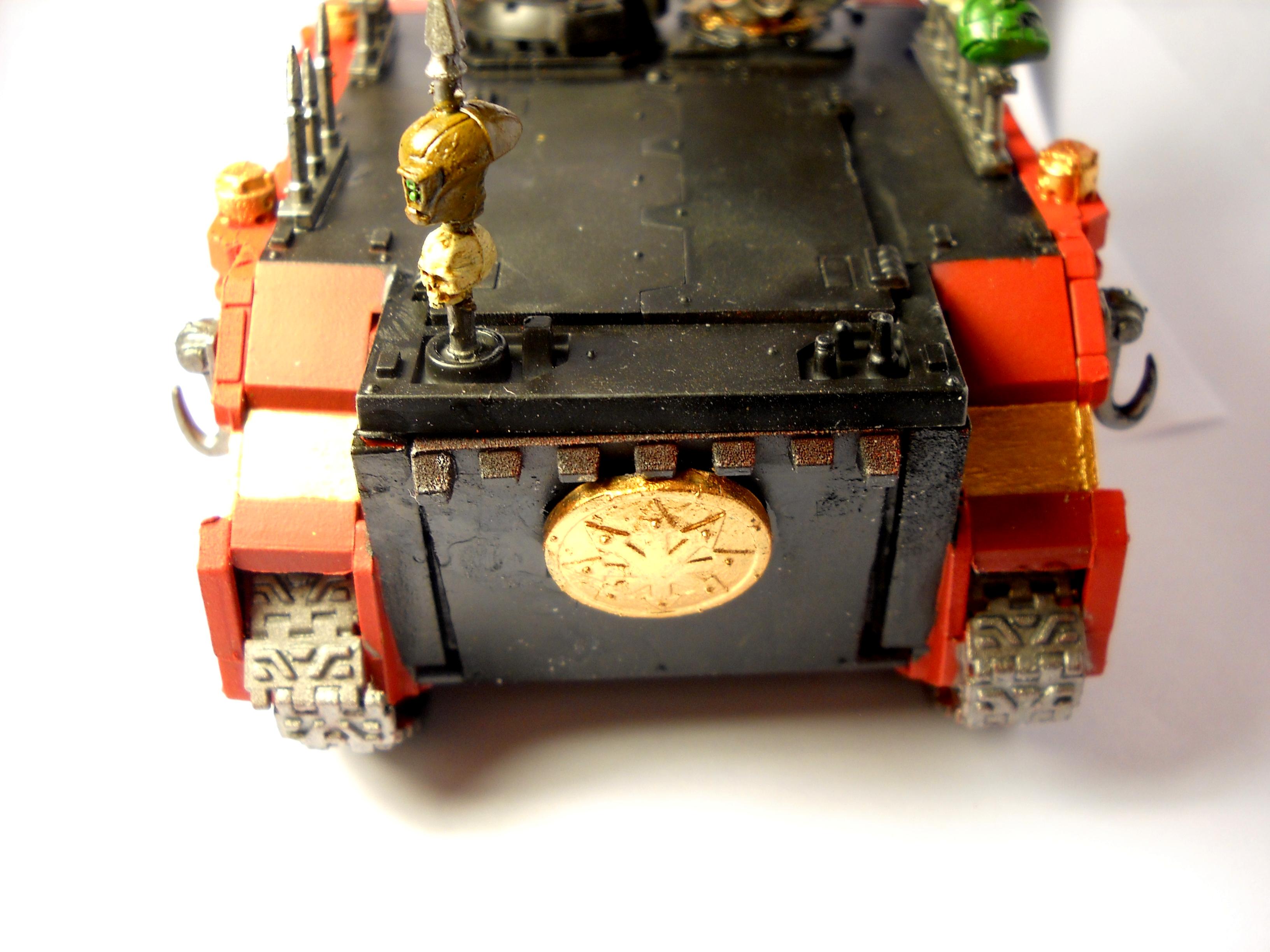 Chaos, Chaos Space Marines, Predators, Rhino, Tank