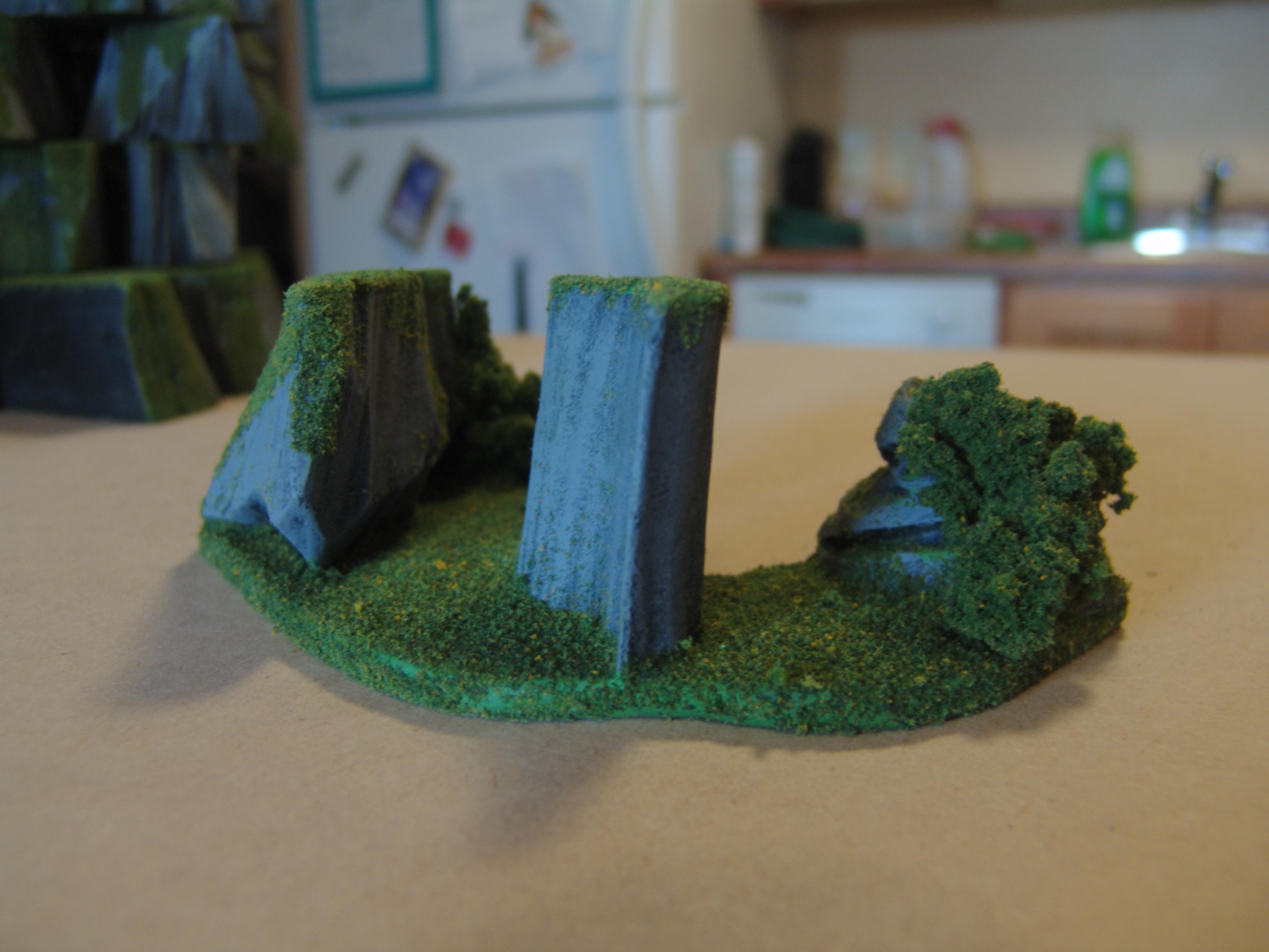 Custom, Flock, Grass, Mdf, Overgrown, Pink Foam, Rocky, Scratch Build, Terrain, Woods