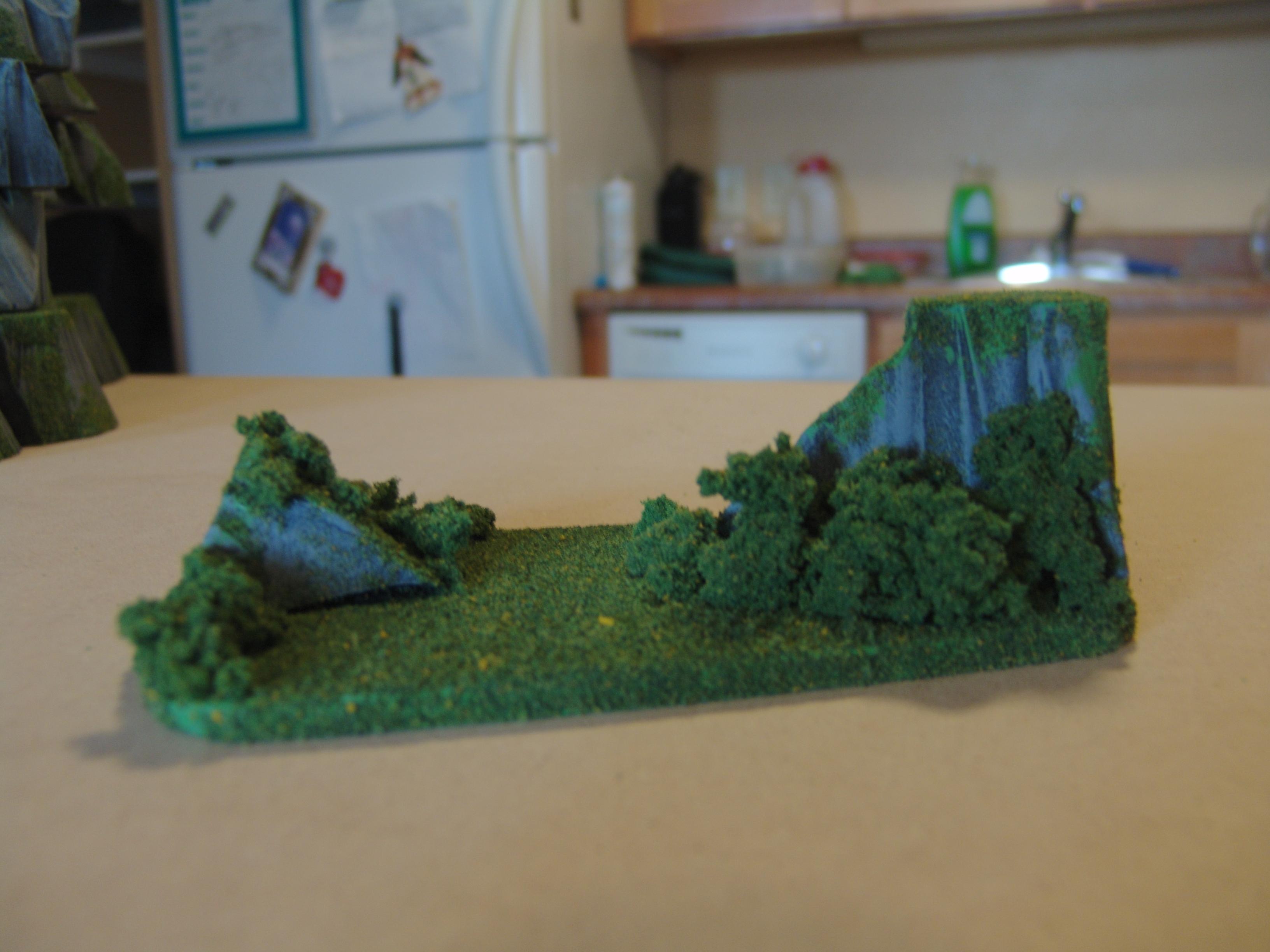 Custom, Flock, Grass, Mdf, Overgrown, Pink Foam, Rocky, Scratch Build, Terrain, Woods