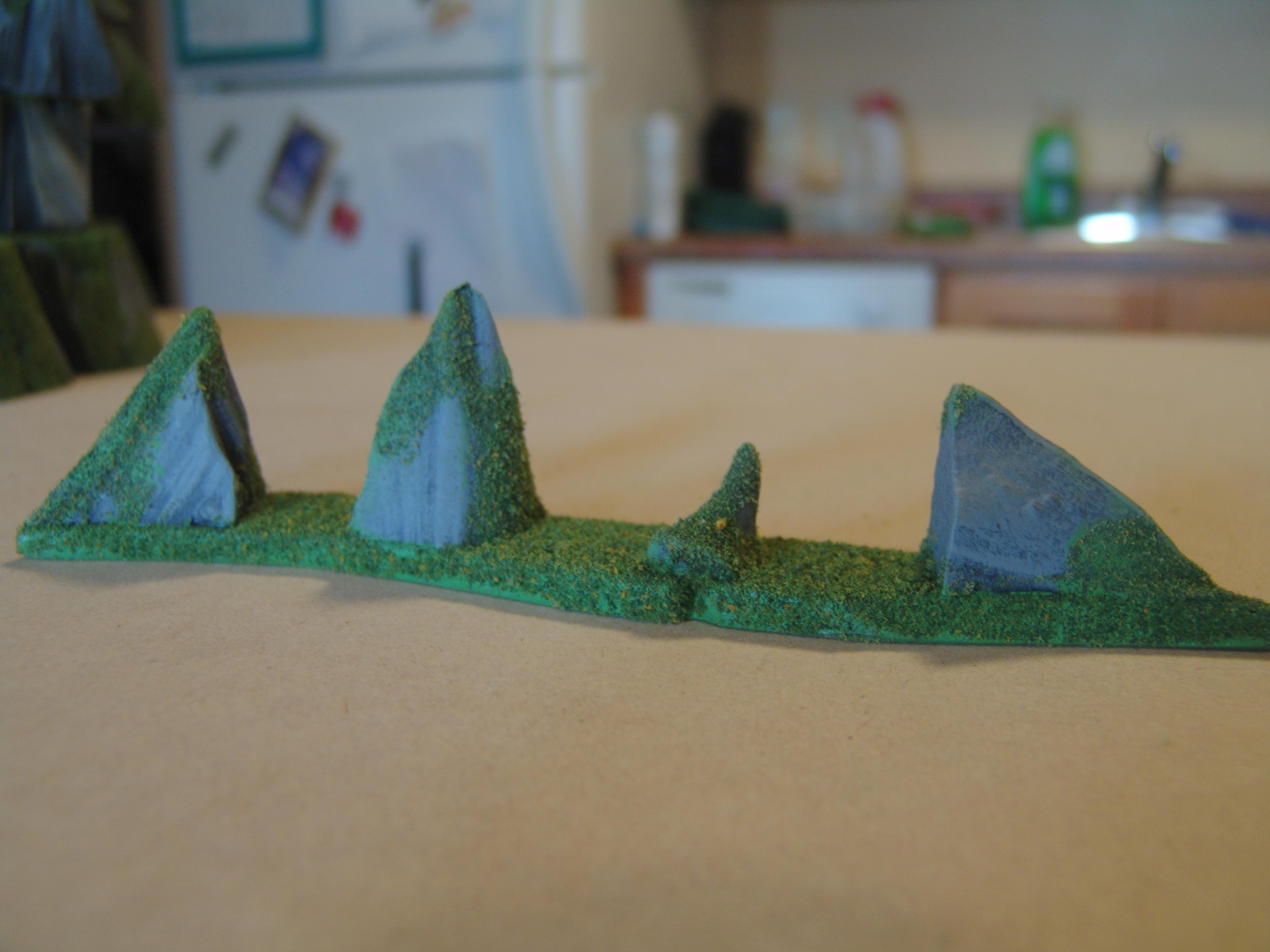 Custom, Flock, Grass, Mdf, Overgrown, Pink Foam, Rocky, Scratch Build, Terrain, Woods
