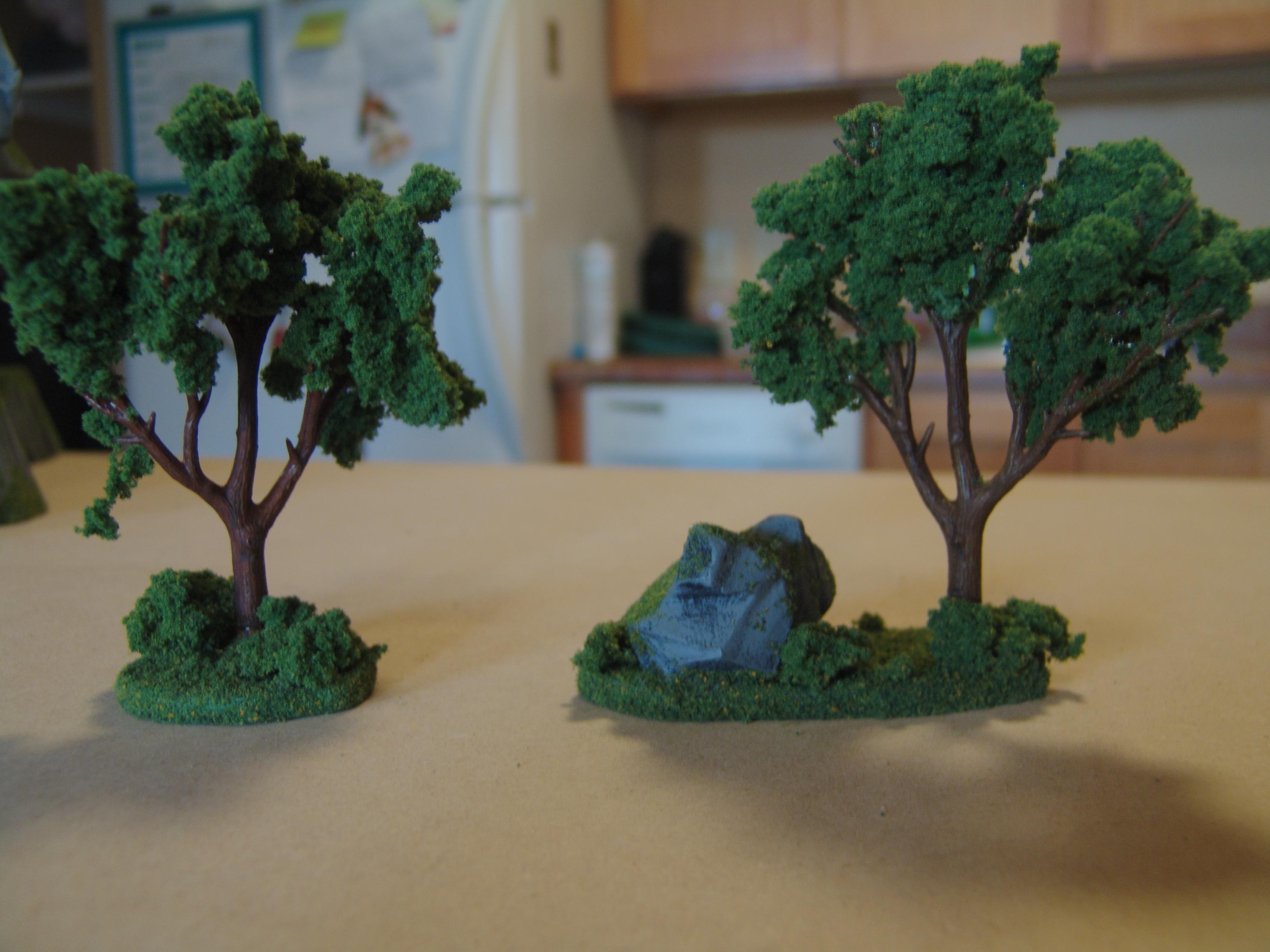 Custom, Flock, Grass, Mdf, Overgrown, Pink Foam, Rocky, Scratch Build, Terrain, Woods