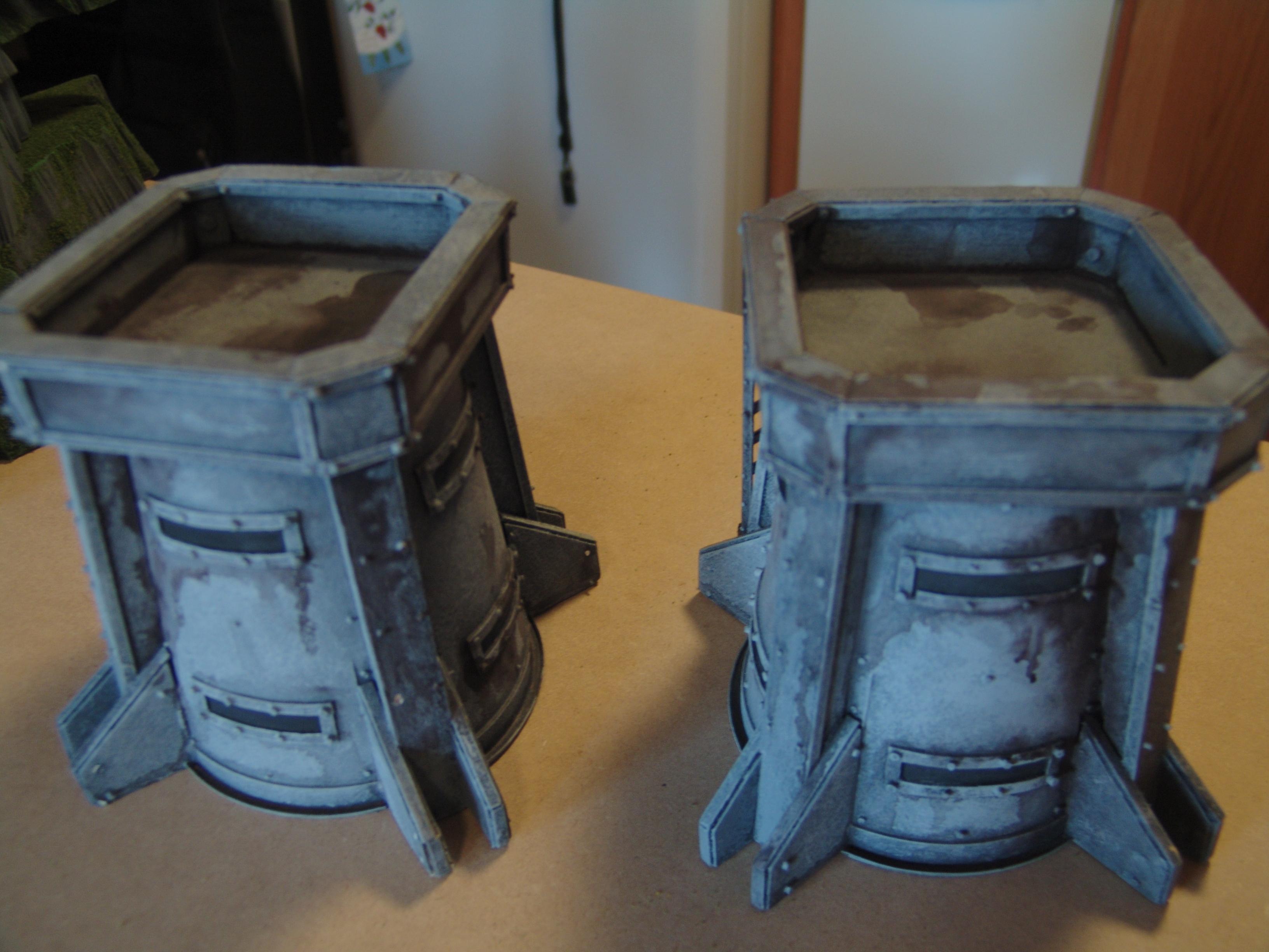 Balsa Wood, Bastion, Bunker, Foamboard, Imperial, Ladder, Planetstrike, Rivets, Scratch Build, Terrain