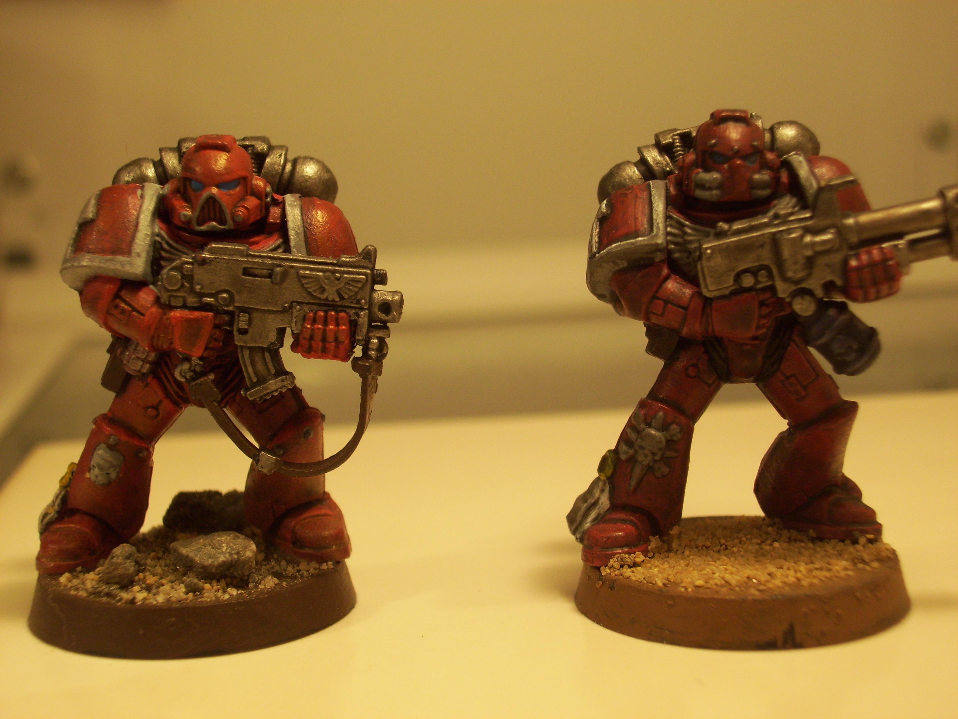 Blood Angels, Comparaison