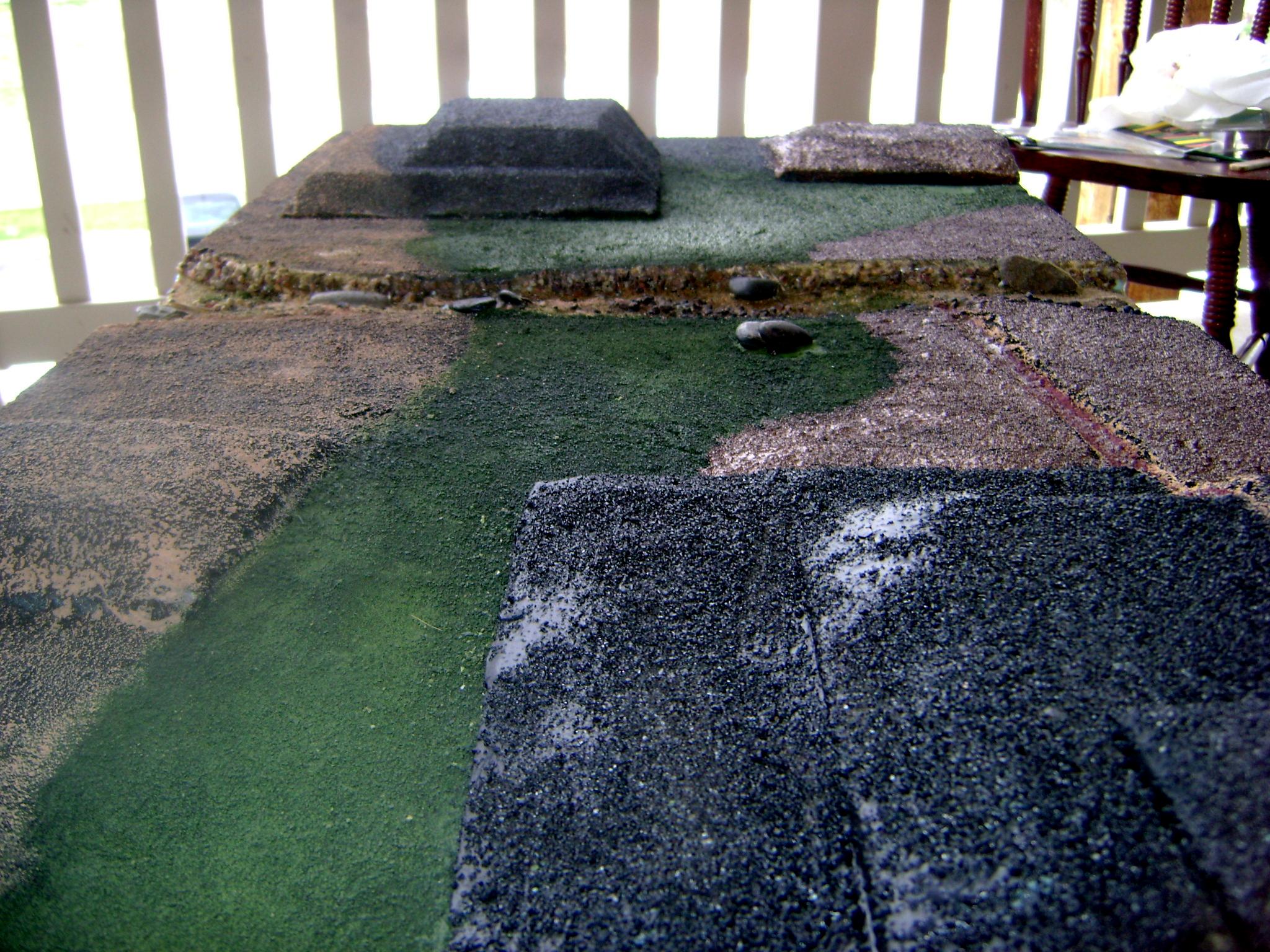 Homemade, Mountain, River, Terrain, Warhammer 40,000, Warhammer Fantasy