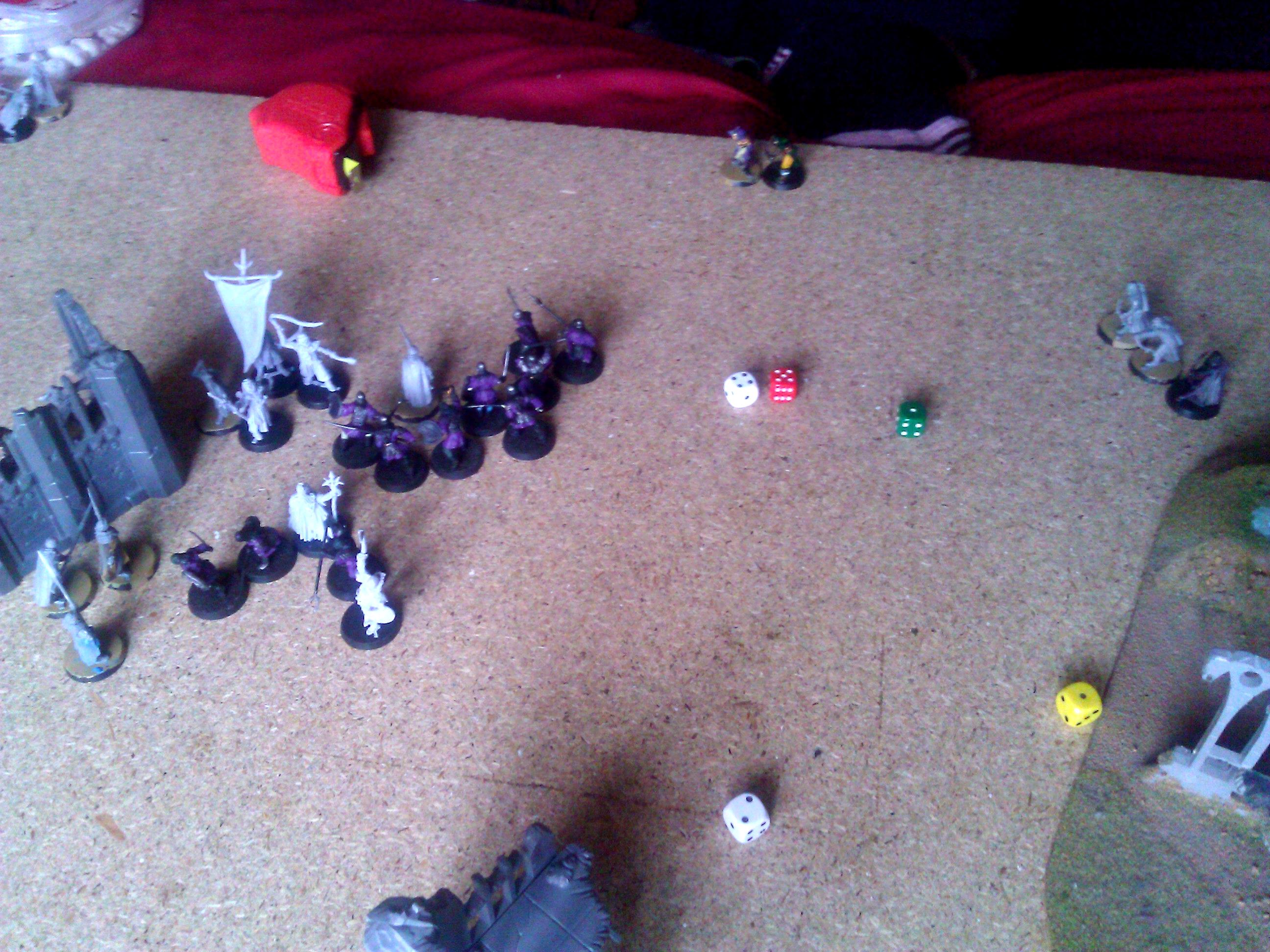 Angmar Vs Harad 250pts - End of turn 5