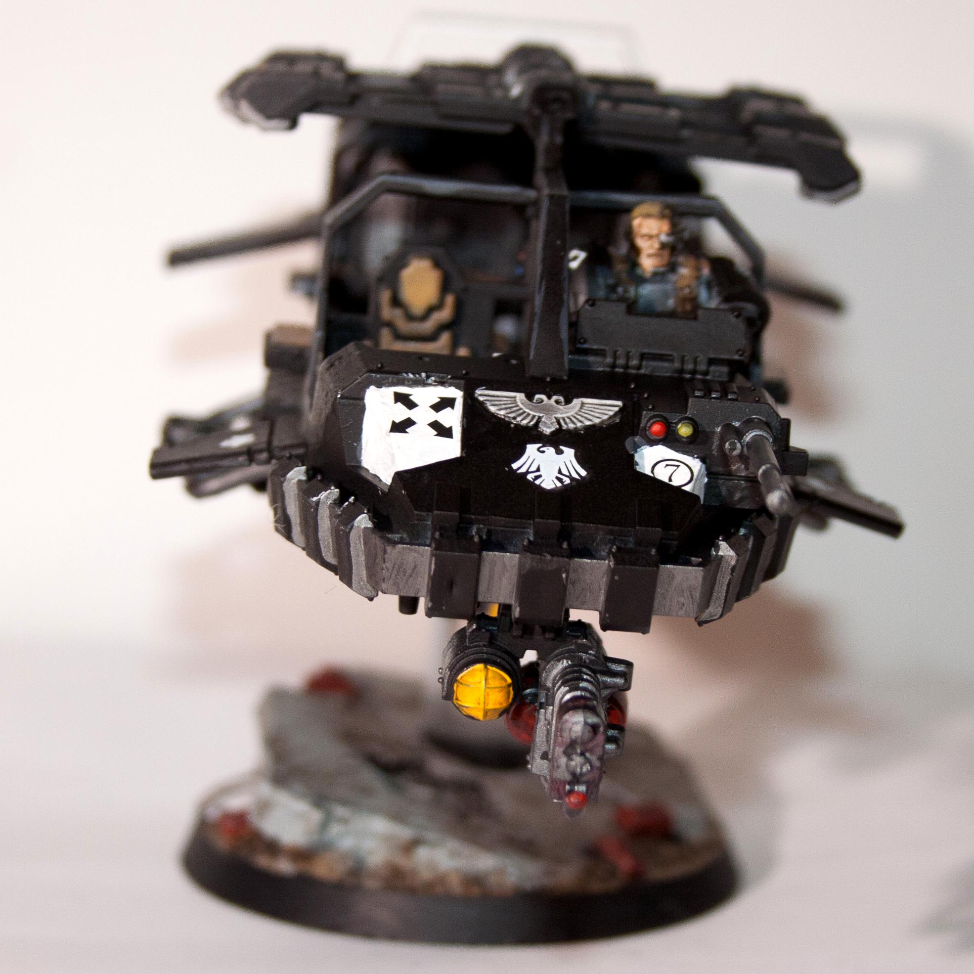 Land Speeder Storm, Raven Guard, True Scale