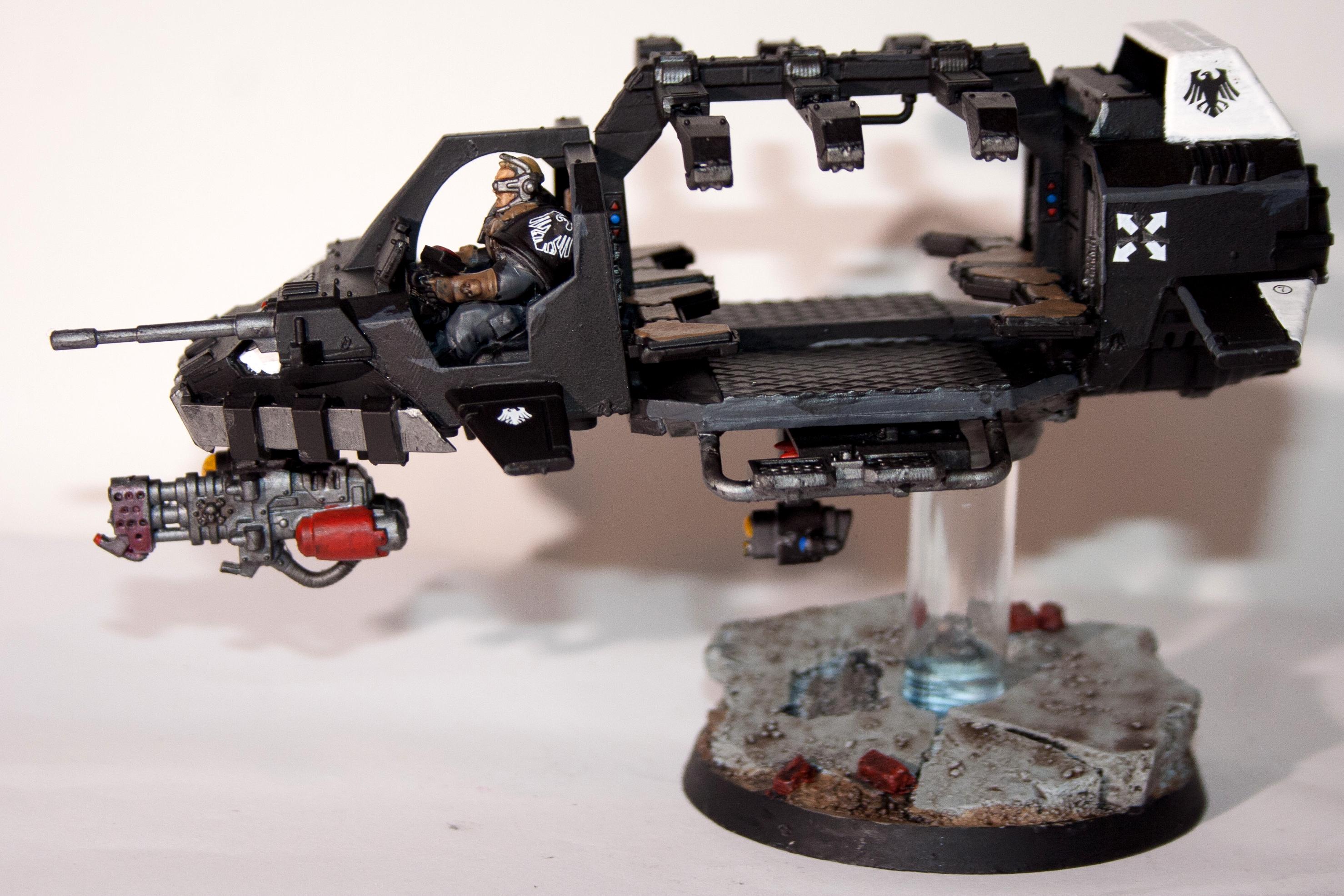 Land Speeder Storm, Raven Guard, True Scale