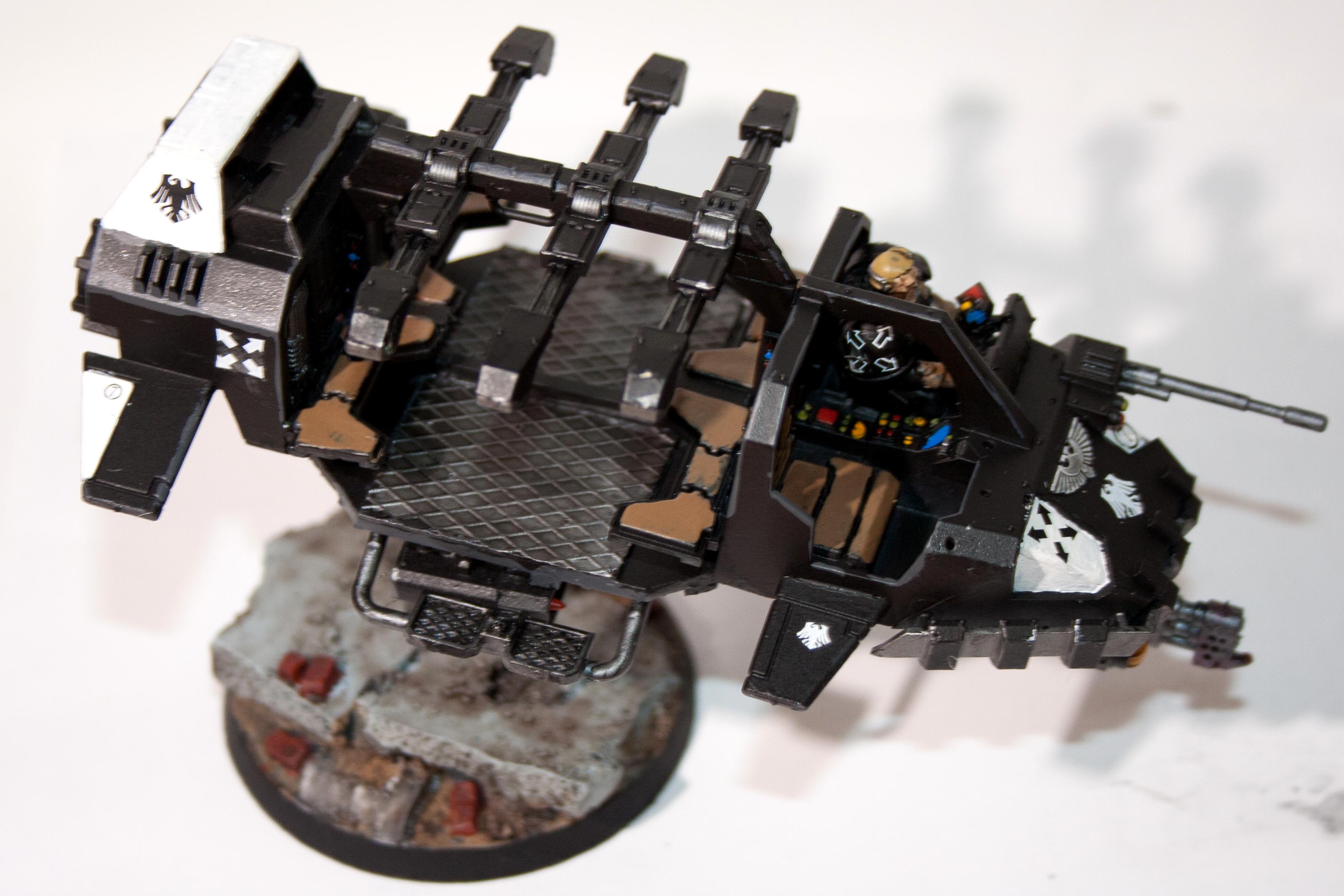 Land Speeder Storm, Raven Guard, True Scale
