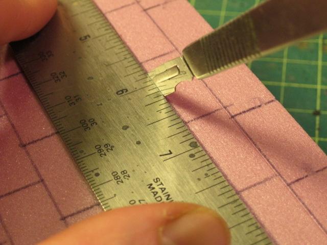 Cut your stone work with a scalpel 