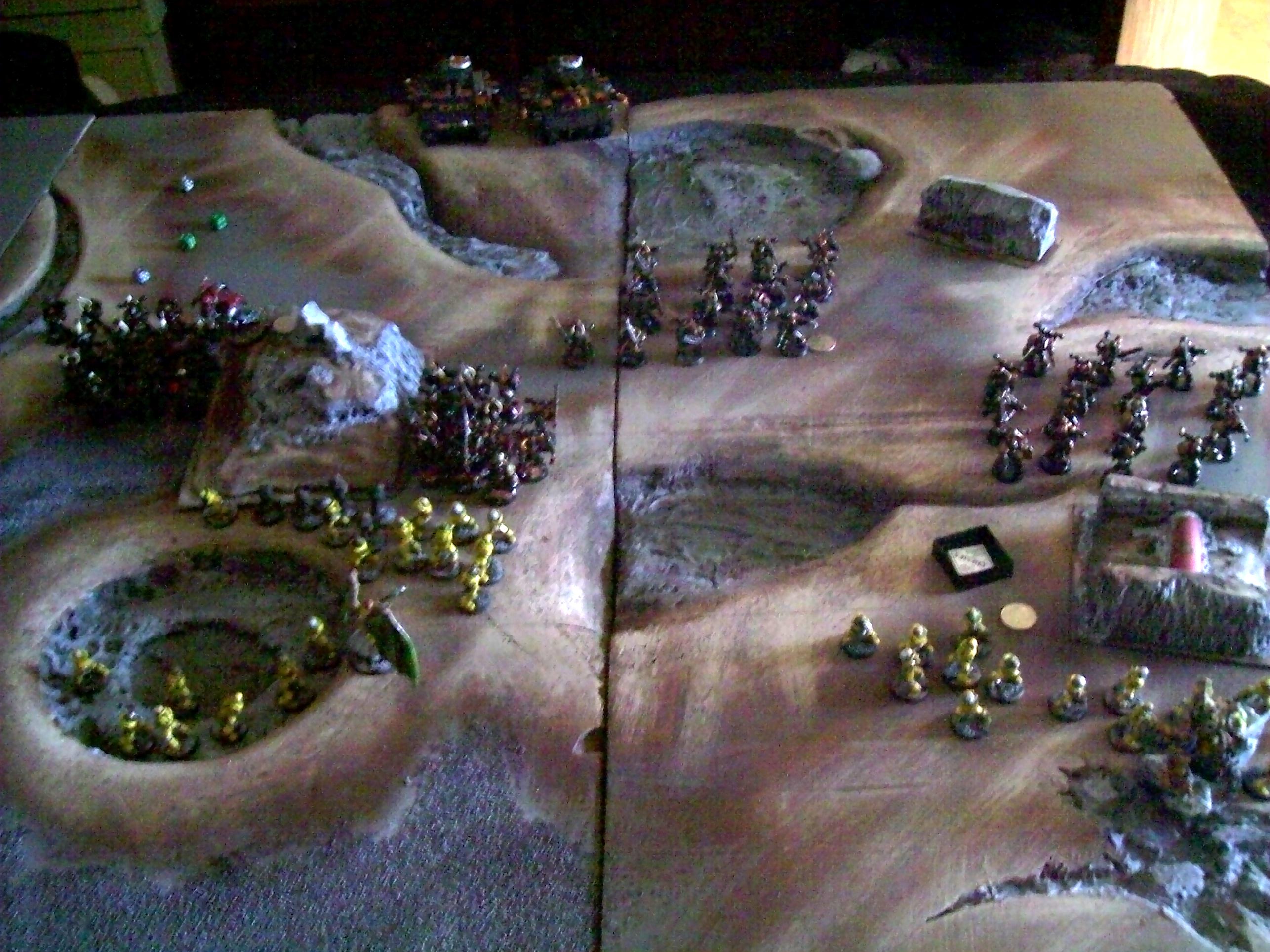 Battle, Report, Plague Marines vs Zerkers 2k Turn 2 (a)