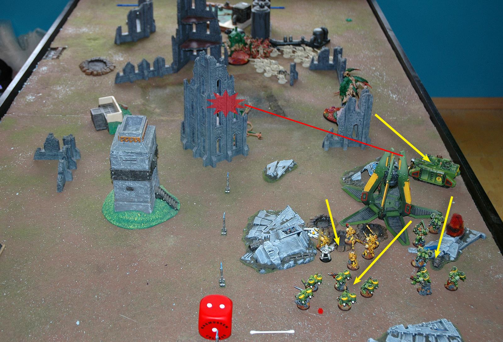 Battle Report, Mantis Warriors, Space Marines, Tyranids, Warhammer 40,000