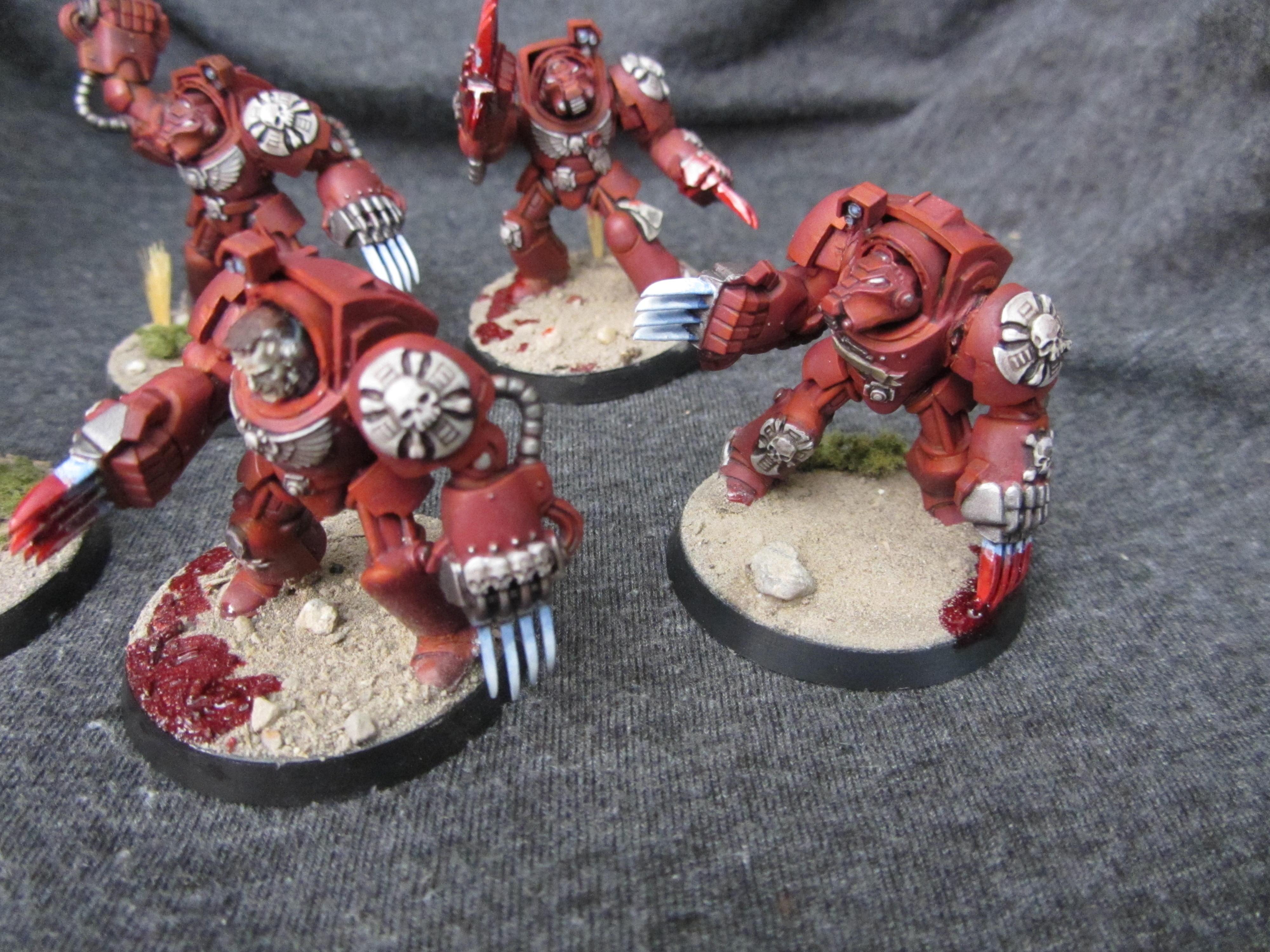 Blood Angels, Space Marines, Teq, Terminator Armor, Warhammer 40,000