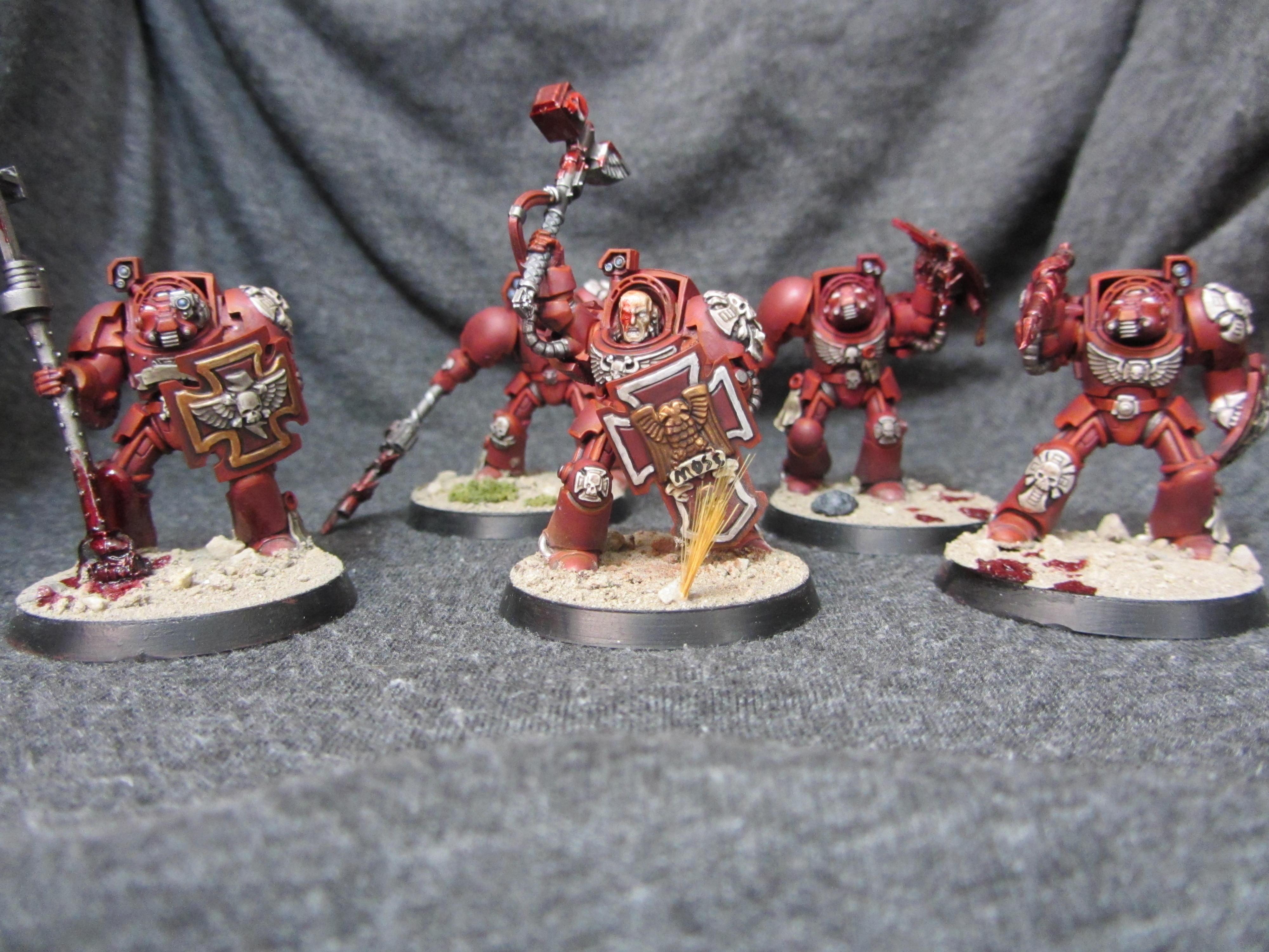 Blood Angels, Space Marines, Teq, Terminator Armor, Warhammer 40,000