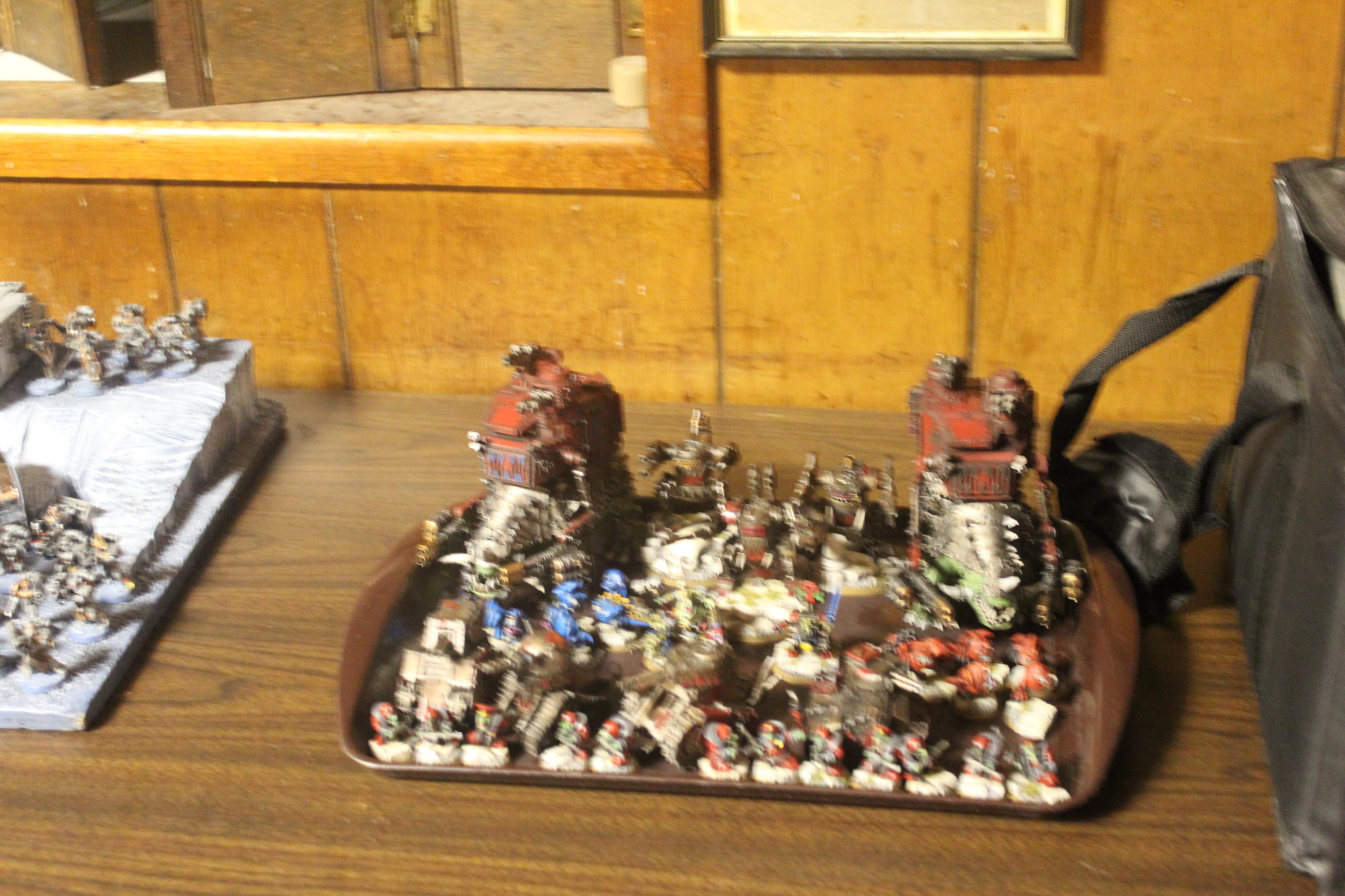 Colonial Gt 2012 40k Armies Pic 018 Mark's Grot Knights counts as Grey Knights