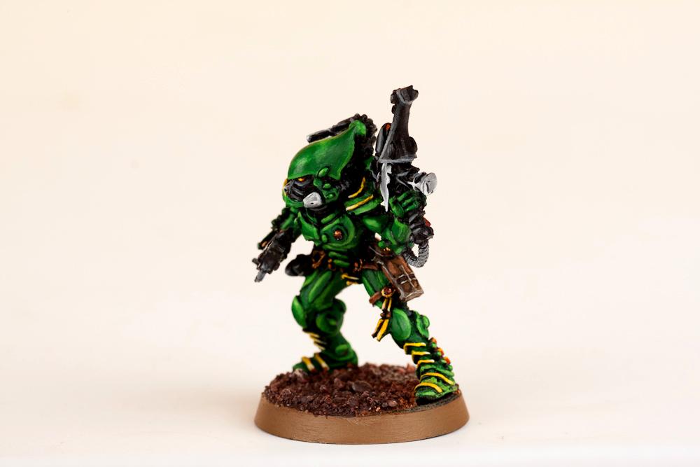 Eldar, Finecast, Green, Scorpion, Striking Scorpion