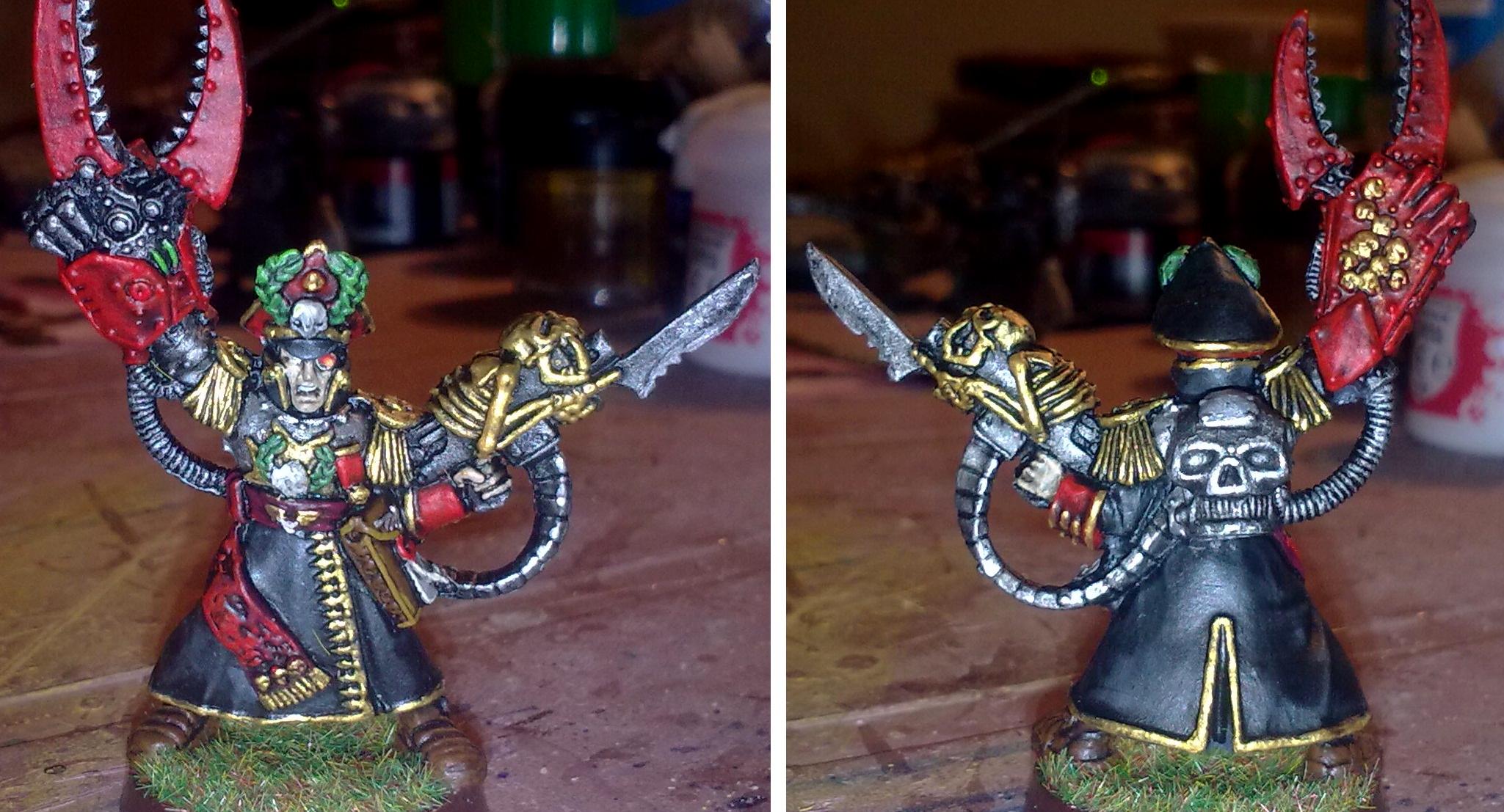 Cadians, Commissar, Commissar Yarrick, Imperial Guard, Warhammer 40,000, Yarrick