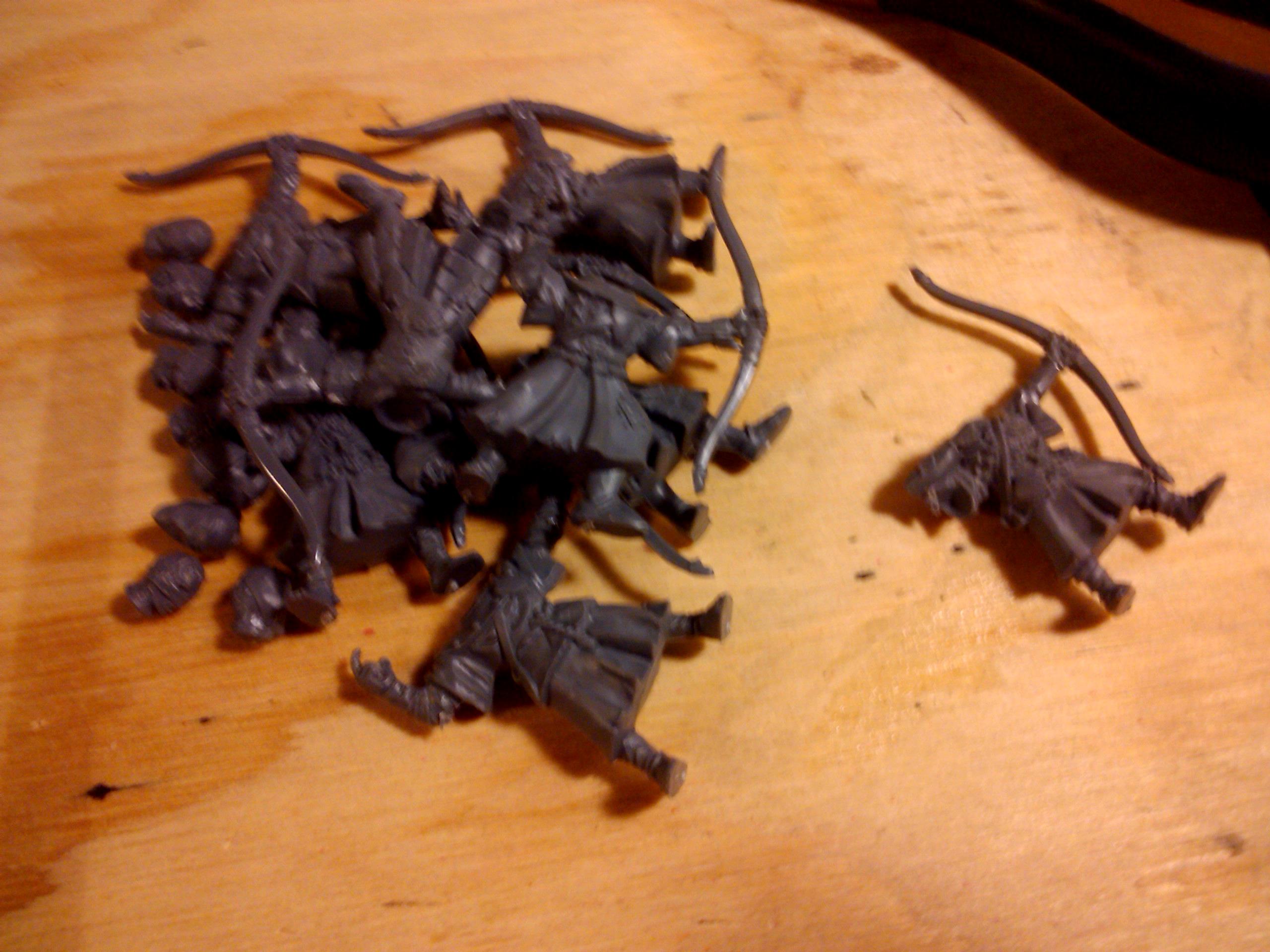 Archers, Bretonnians, Build, Grail, Hobby, Knights, Men At Arms, Painting, Peasant, Pegasus, Warhammer Fantasy, Wf