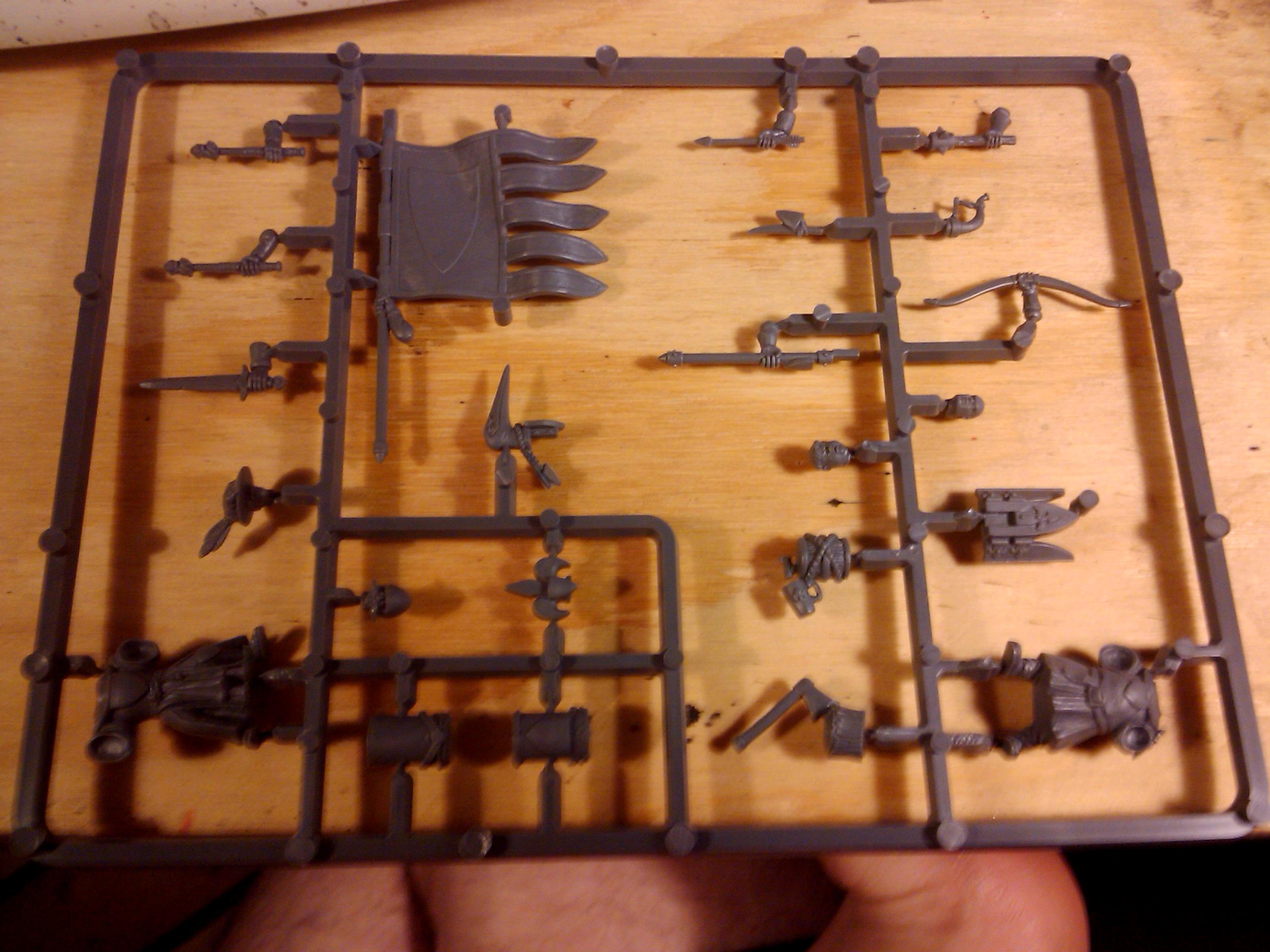 Archers, Bretonnians, Build, Grail, Hobby, Knights, Men At Arms, Painting, Peasant, Pegasus, Warhammer Fantasy, Wf