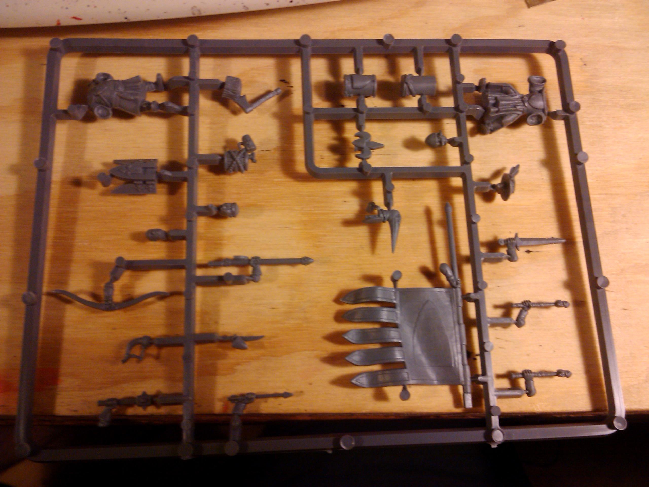 Archers, Bretonnians, Build, Grail, Hobby, Knights, Men At Arms, Painting, Peasant, Pegasus, Warhammer Fantasy, Wf
