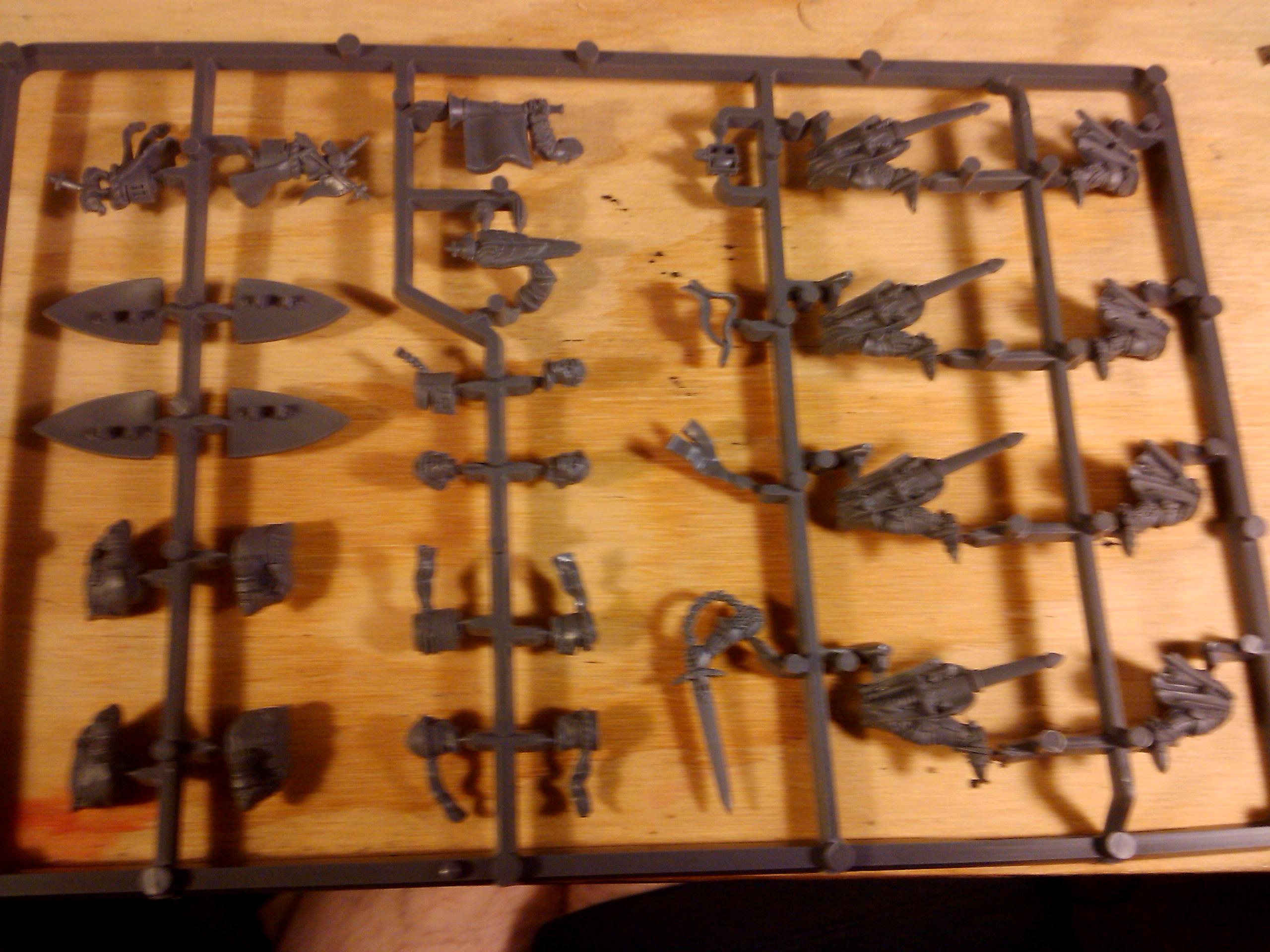 Archers, Bretonnians, Build, Grail, Hobby, Knights, Men At Arms, Painting, Peasant, Pegasus, Warhammer Fantasy, Wf
