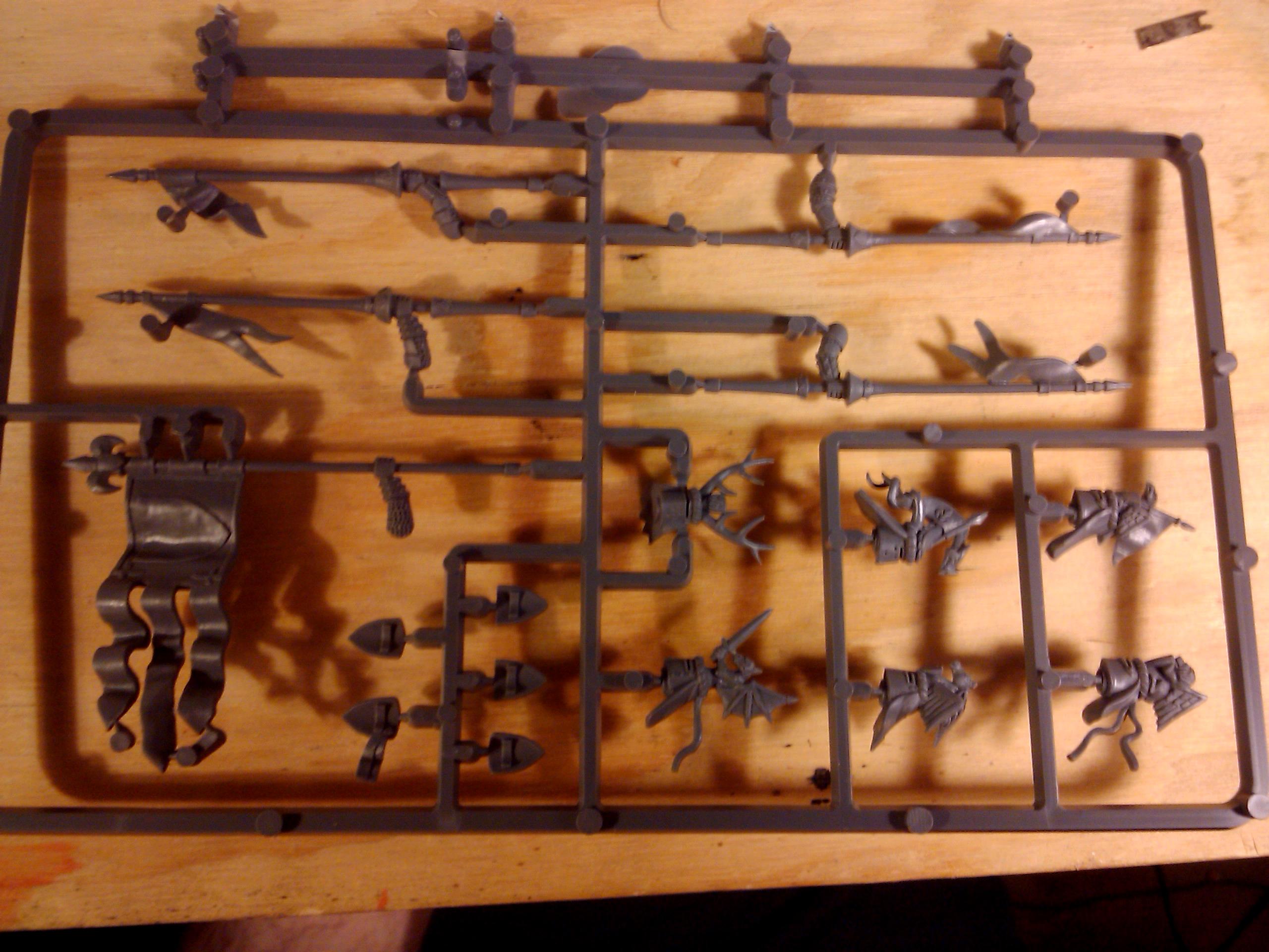 Archers, Bretonnians, Build, Grail, Hobby, Knights, Men At Arms, Painting, Peasant, Pegasus, Warhammer Fantasy, Wf
