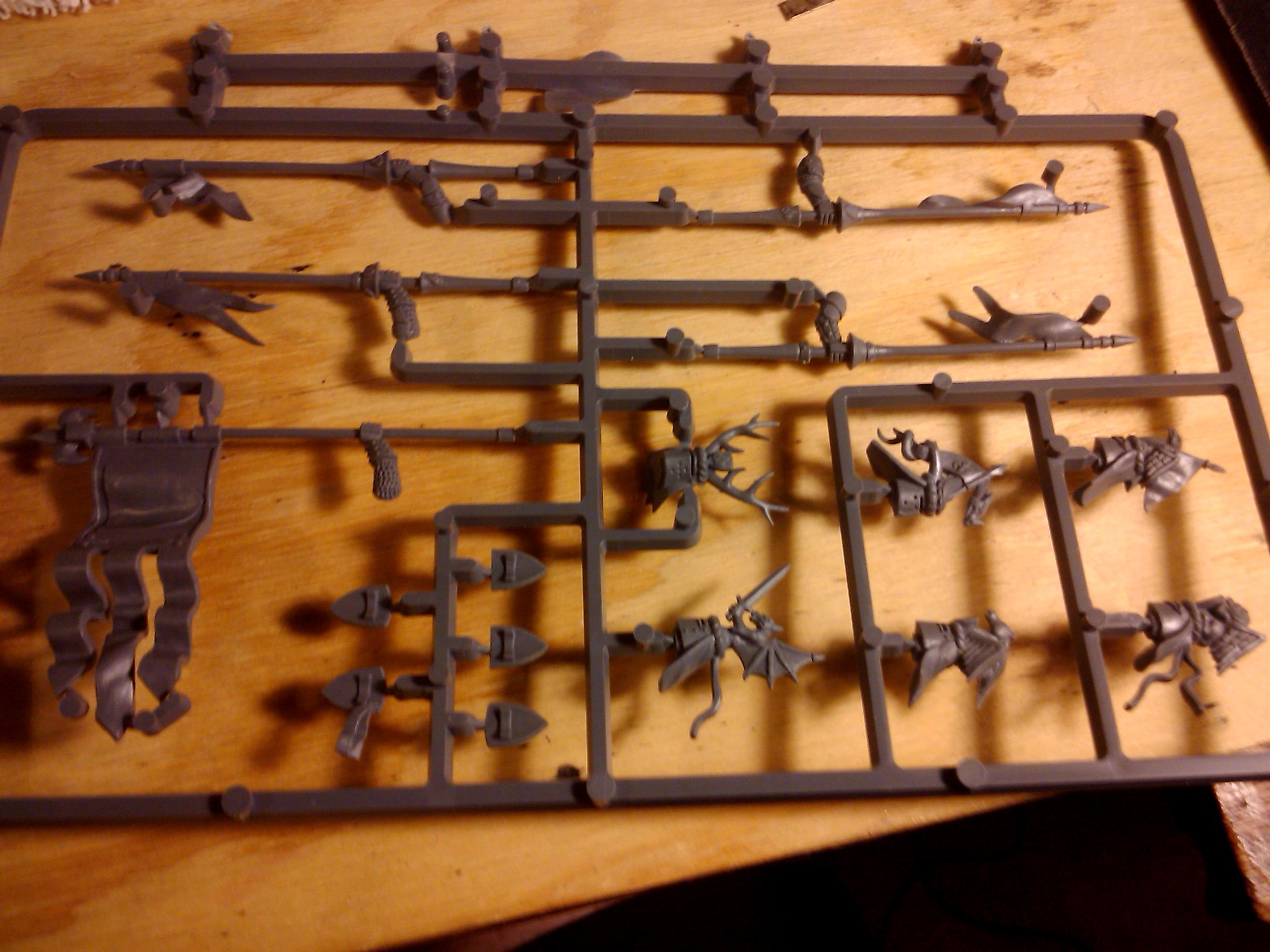 Archers, Bretonnians, Build, Grail, Hobby, Knights, Men At Arms, Painting, Peasant, Pegasus, Warhammer Fantasy, Wf