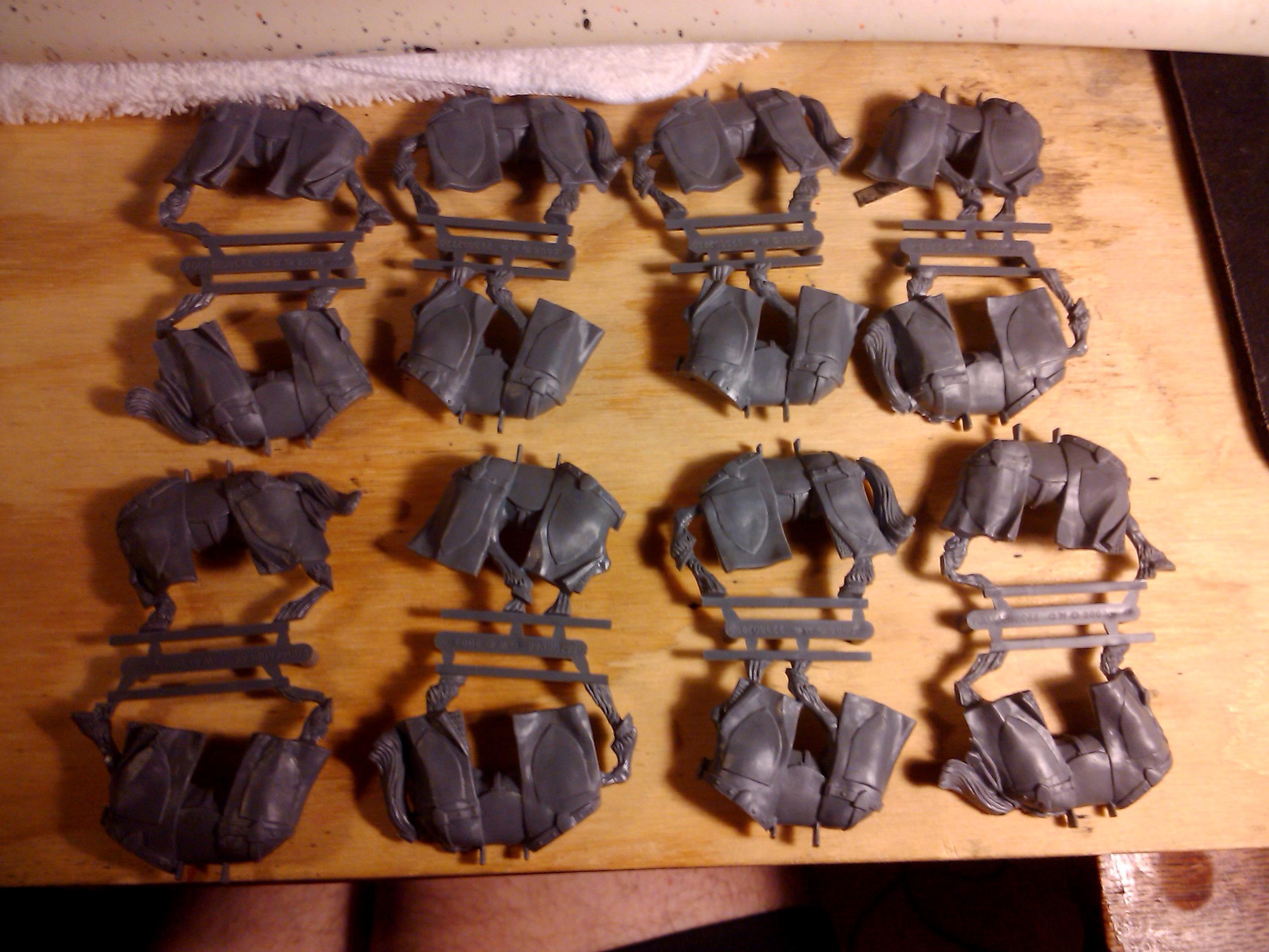 Archers, Bretonnians, Build, Grail, Hobby, Knights, Men At Arms, Painting, Peasant, Pegasus, Warhammer Fantasy, Wf