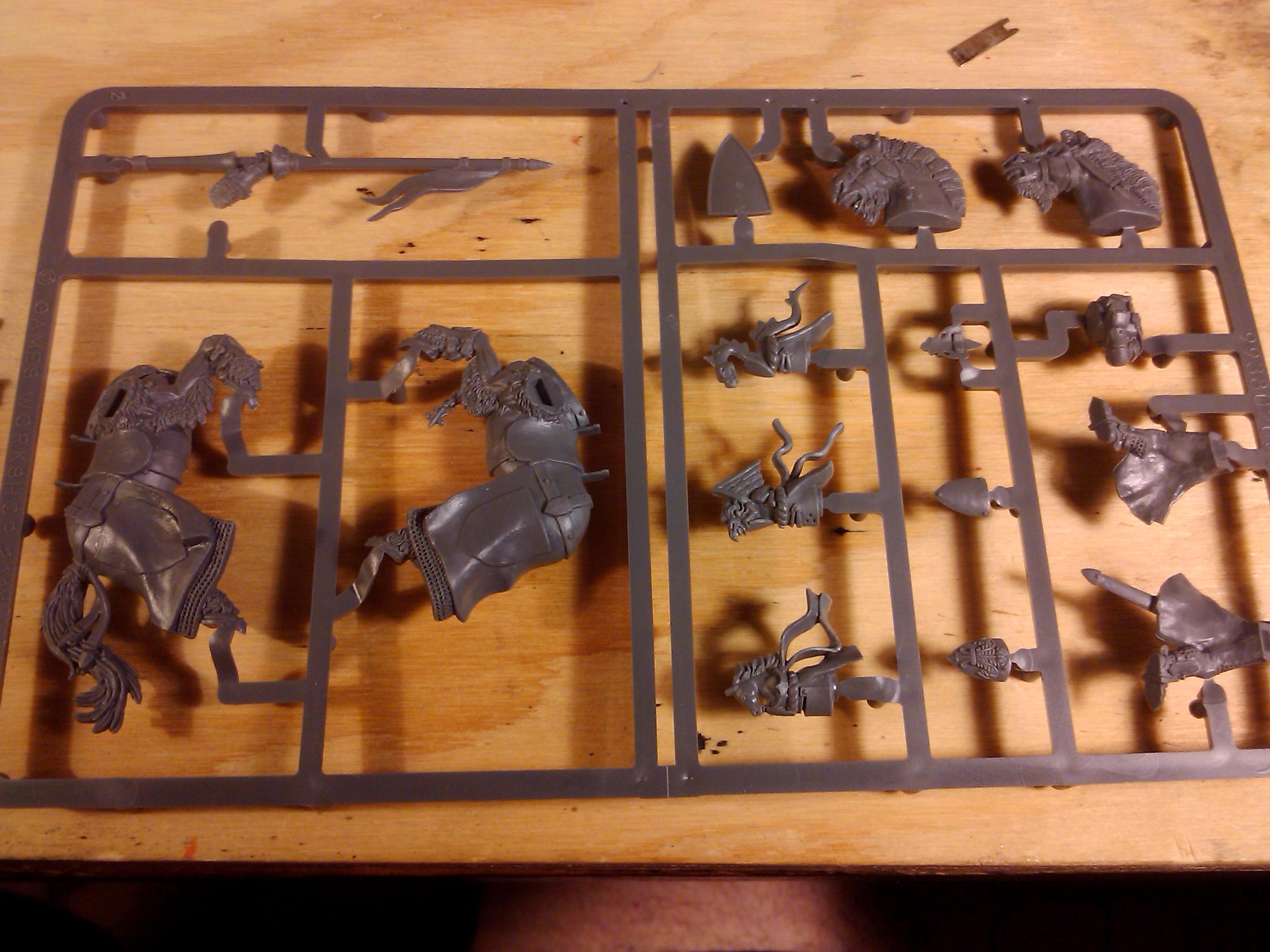 Archers, Bretonnians, Build, Grail, Hobby, Knights, Men At Arms, Painting, Peasant, Pegasus, Warhammer Fantasy, Wf