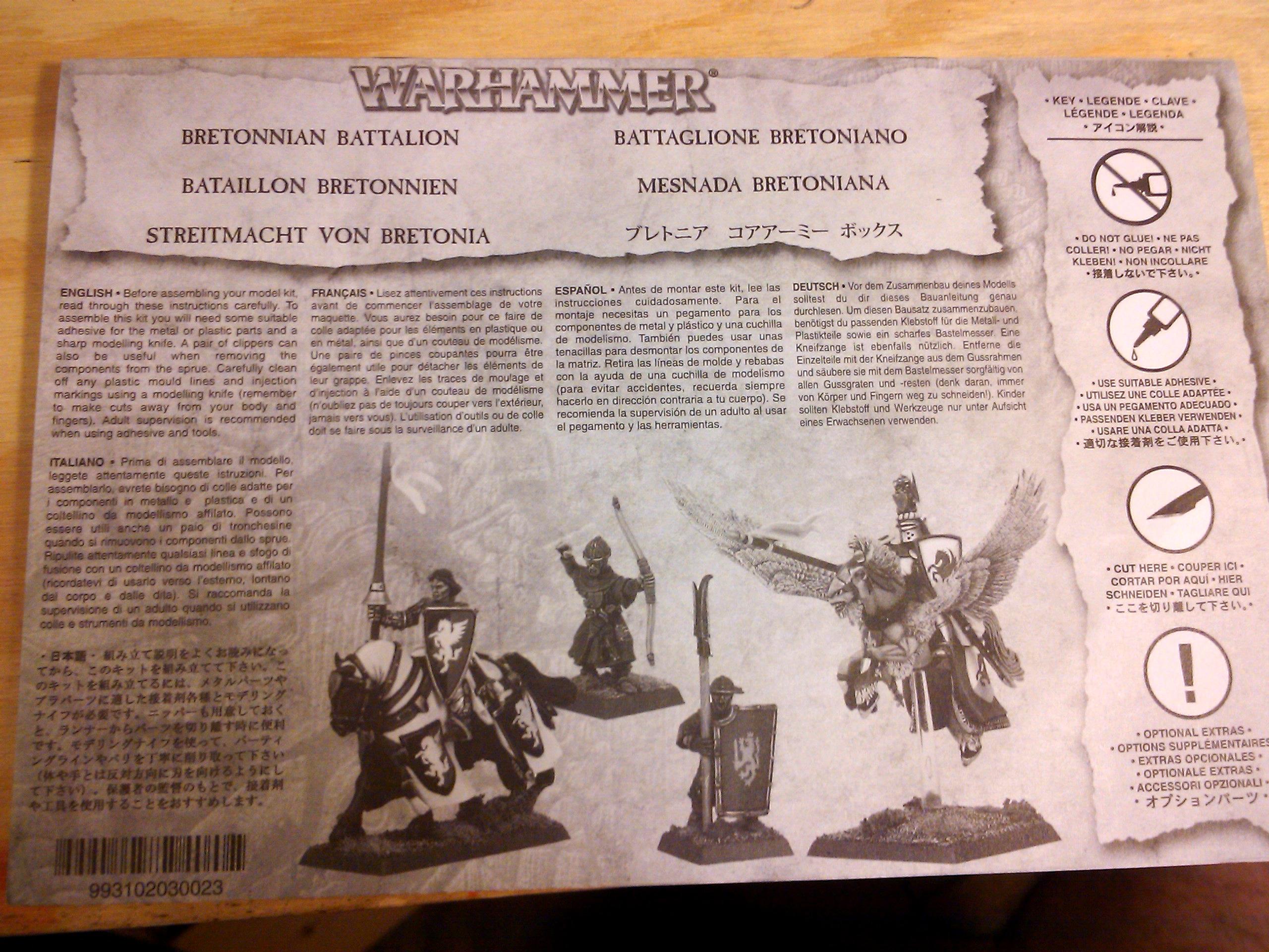 Archers, Bretonnians, Build, Grail, Hobby, Knights, Men At Arms, Painting, Peasant, Pegasus, Warhammer Fantasy, Wf