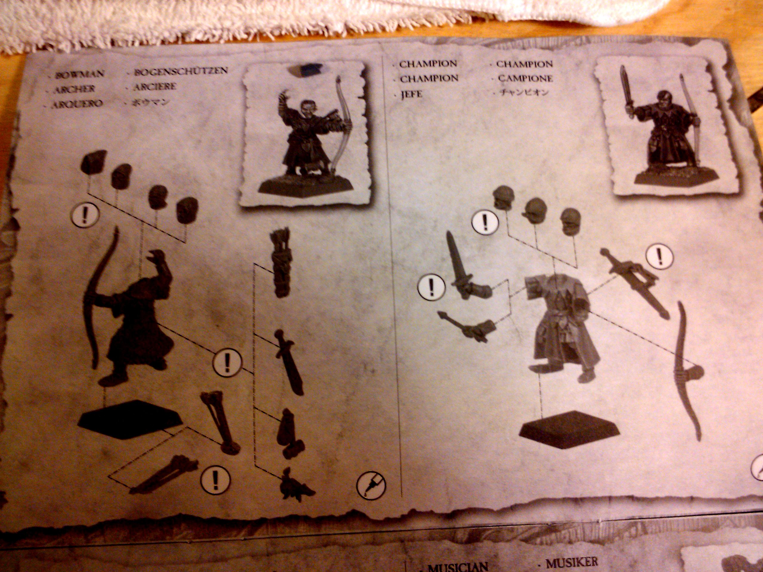 Archers, Bretonnians, Build, Grail, Hobby, Knights, Men At Arms, Painting, Peasant, Pegasus, Warhammer Fantasy, Wf