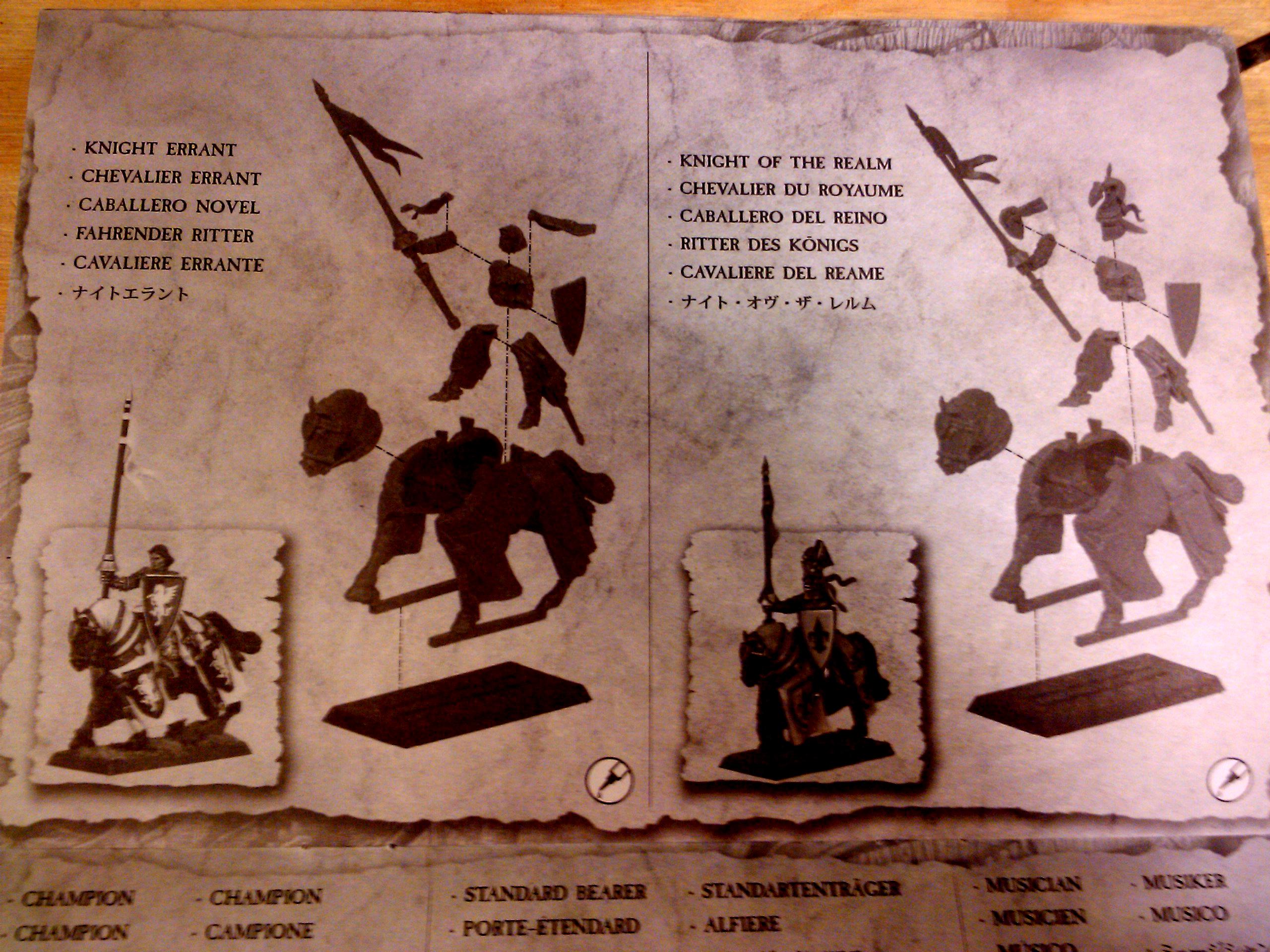 Archers, Bretonnians, Build, Grail, Hobby, Knights, Men At Arms, Painting, Peasant, Pegasus, Warhammer Fantasy, Wf