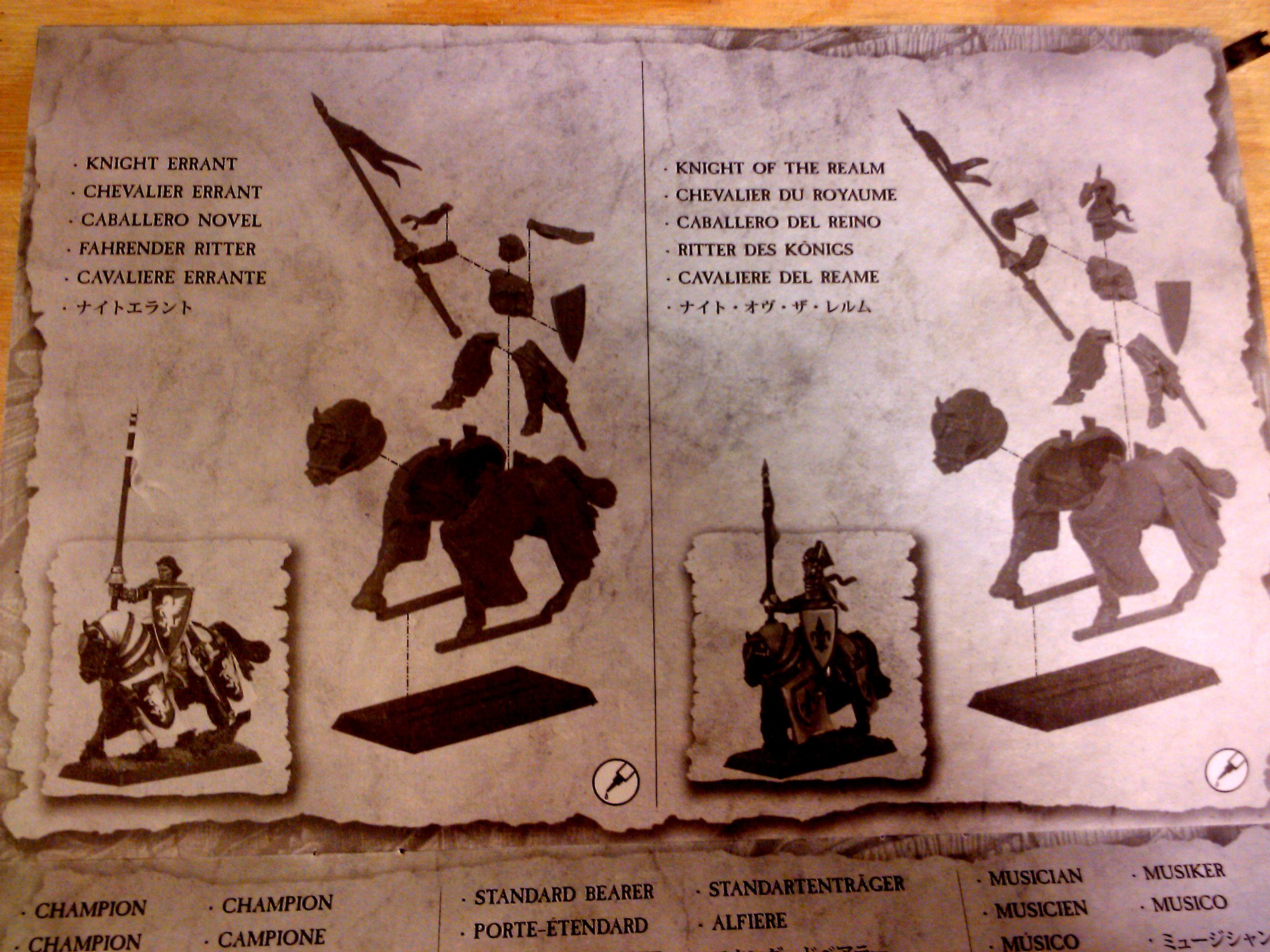 Archers, Bretonnians, Build, Grail, Hobby, Knights, Men At Arms, Painting, Peasant, Pegasus, Warhammer Fantasy, Wf
