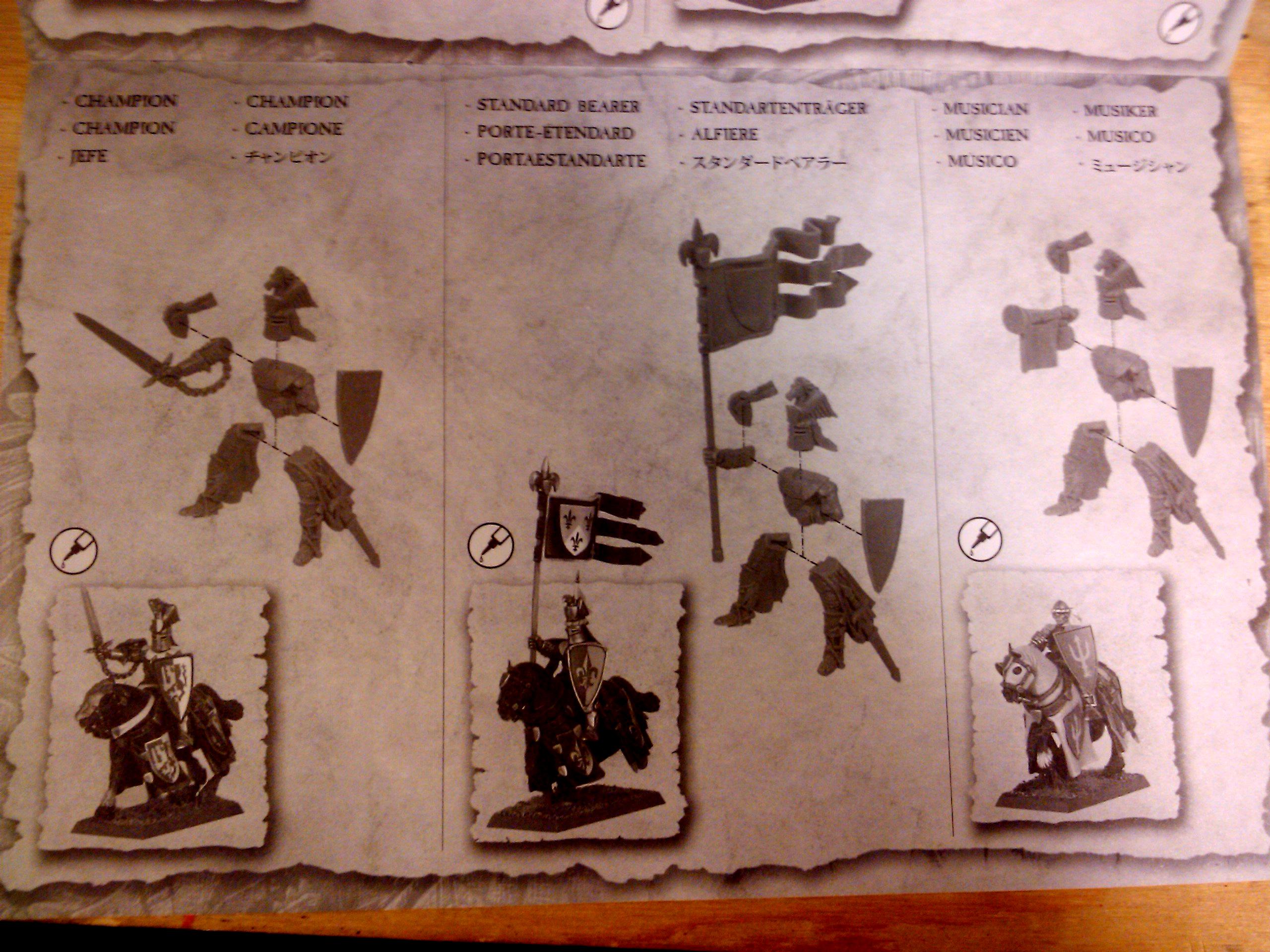 Archers, Bretonnians, Build, Grail, Hobby, Knights, Men At Arms, Painting, Peasant, Pegasus, Warhammer Fantasy, Wf