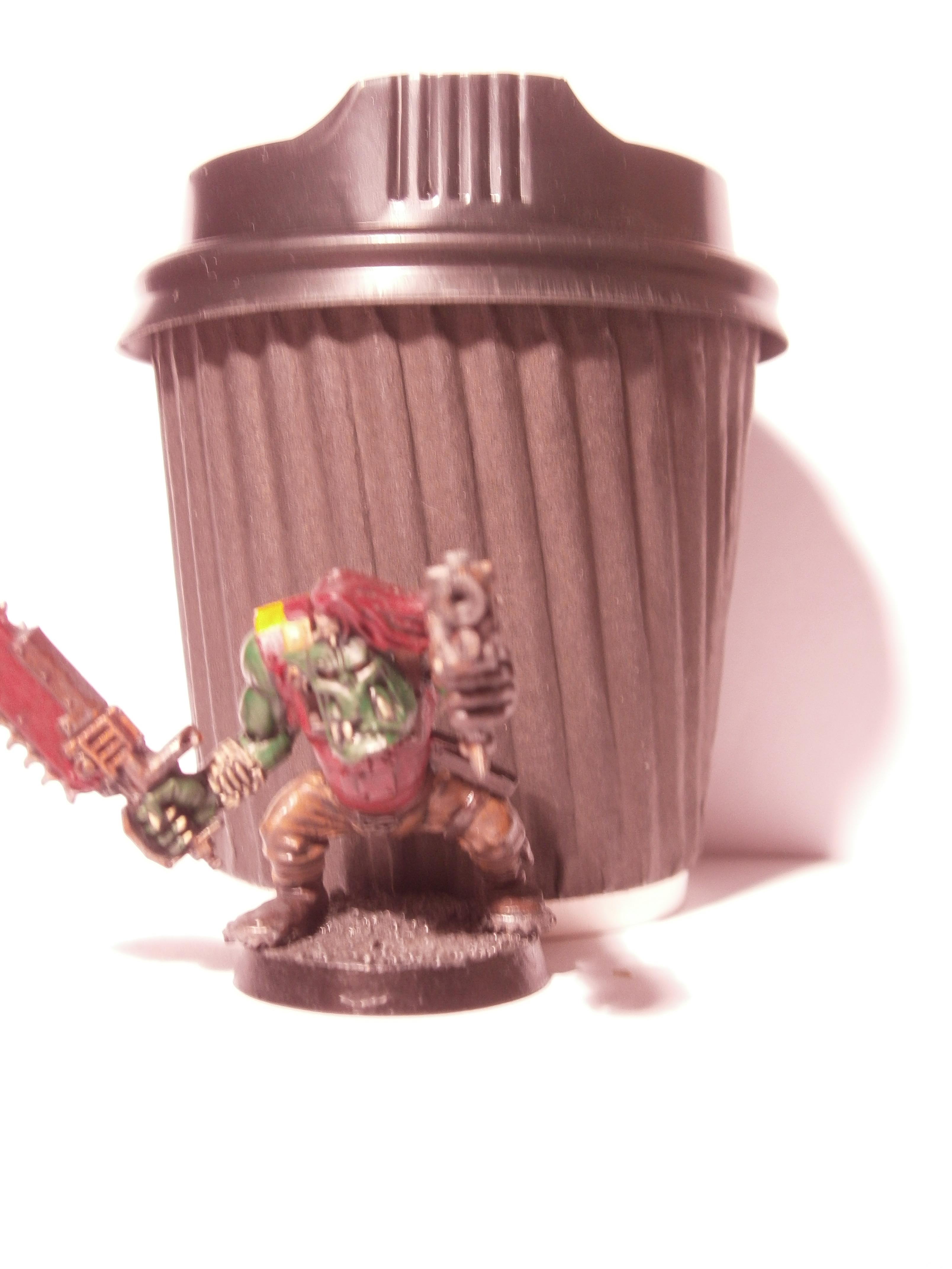 Orks, Petrol Station, Sketch, Terrain, Work In Progress