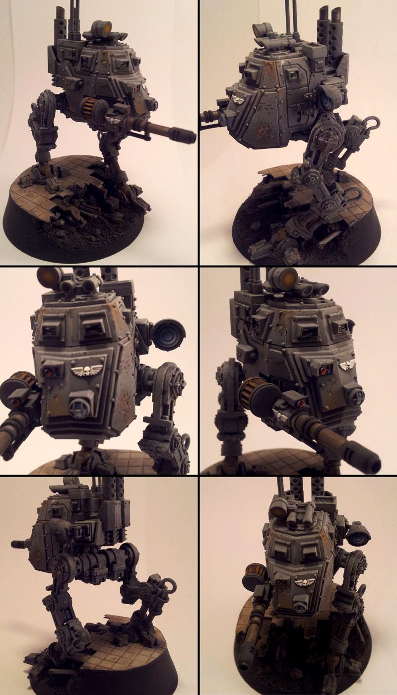 Airbrush, Cities Of Death, Imperial Guard, Urban, Walker, Warhammer 40,000