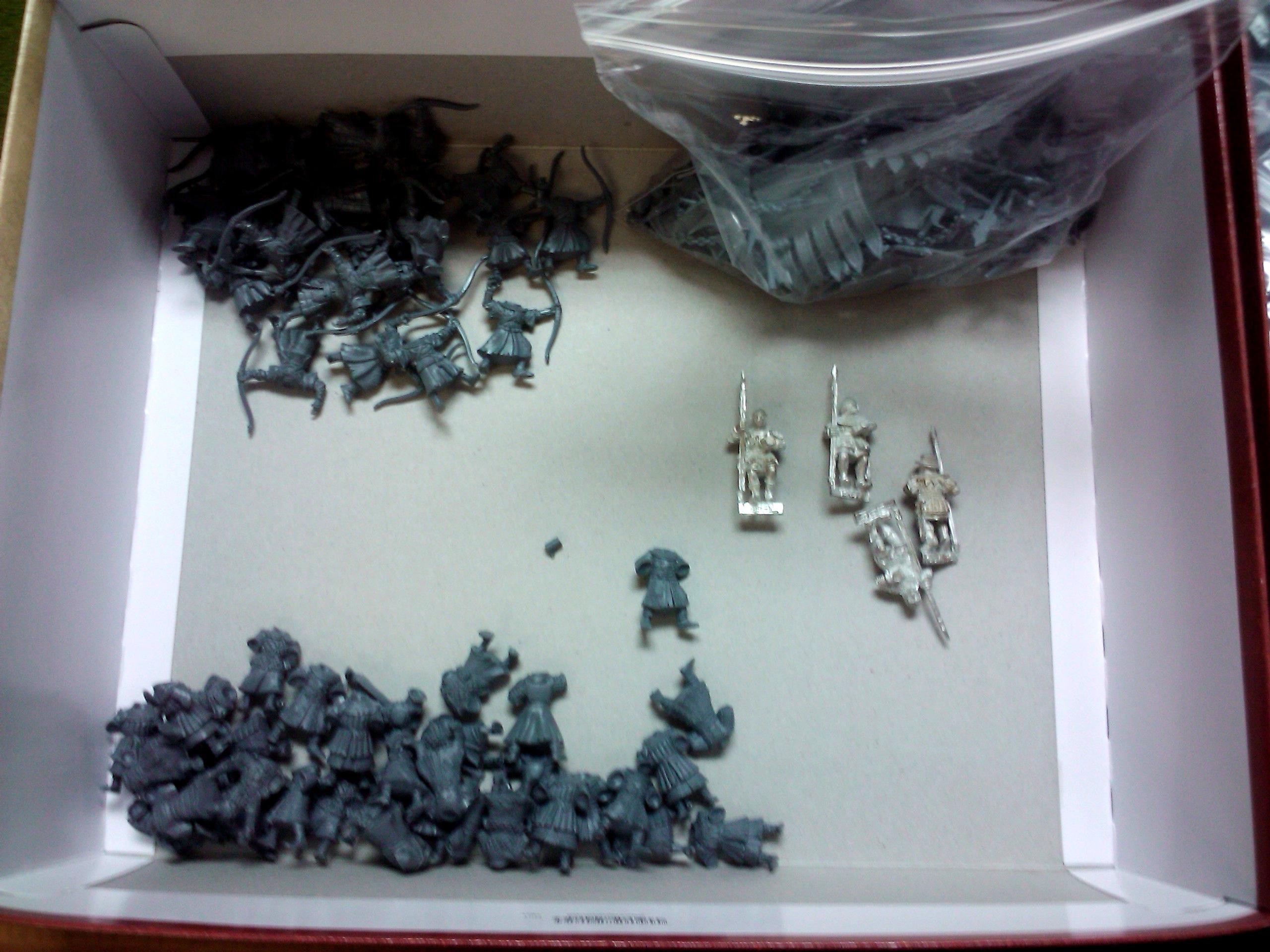 Archers, Bretonnians, Build, Grail, Hobby, Knights, Men At Arms, Painting, Peasant, Pegasus, Warhammer Fantasy, Wf