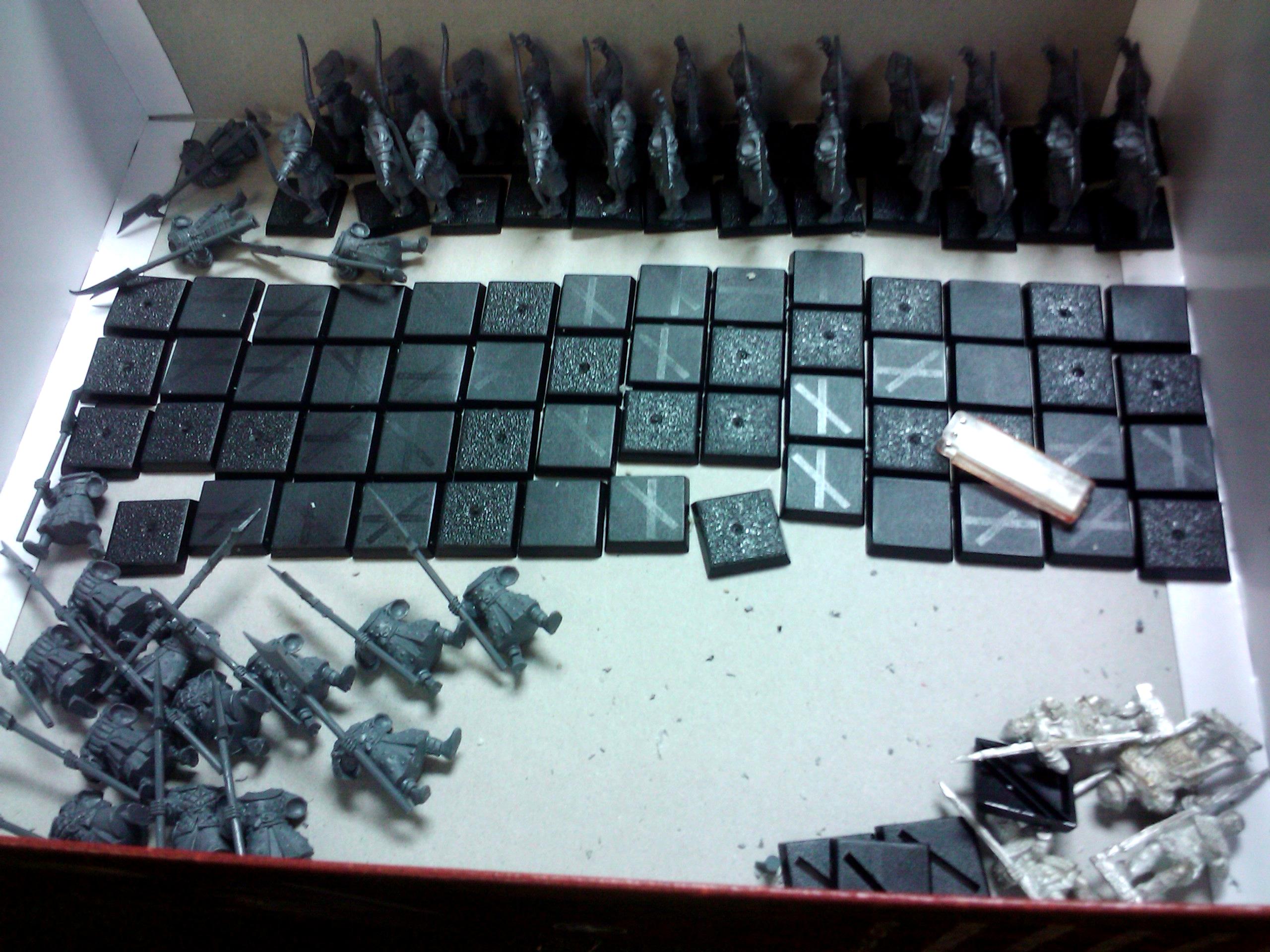 Archers, Bretonnians, Build, Grail, Hobby, Knights, Men At Arms, Painting, Peasant, Pegasus, Warhammer Fantasy, Wf