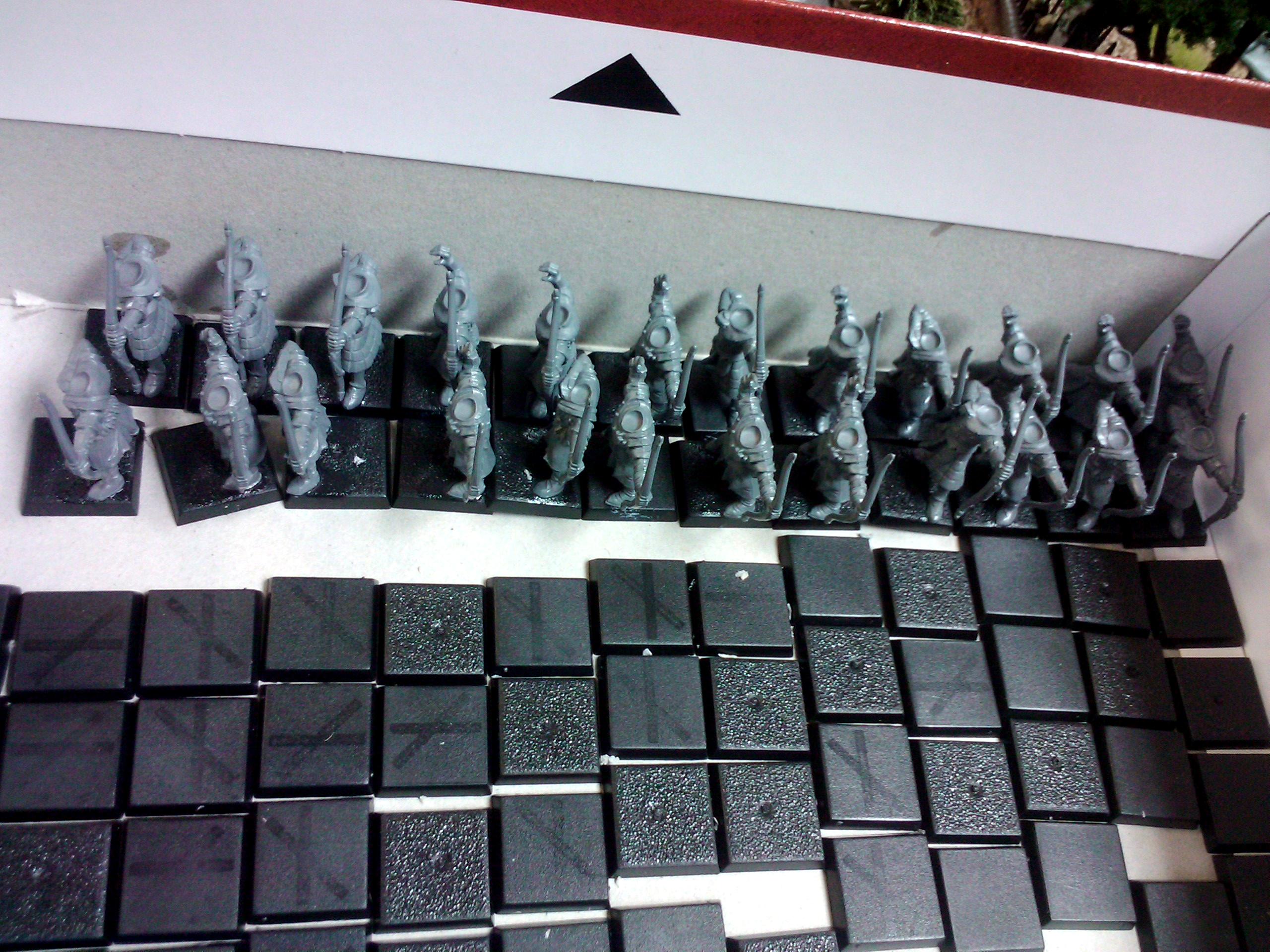 Archers, Bretonnians, Build, Grail, Hobby, Knights, Men At Arms, Painting, Peasant, Pegasus, Warhammer Fantasy, Wf