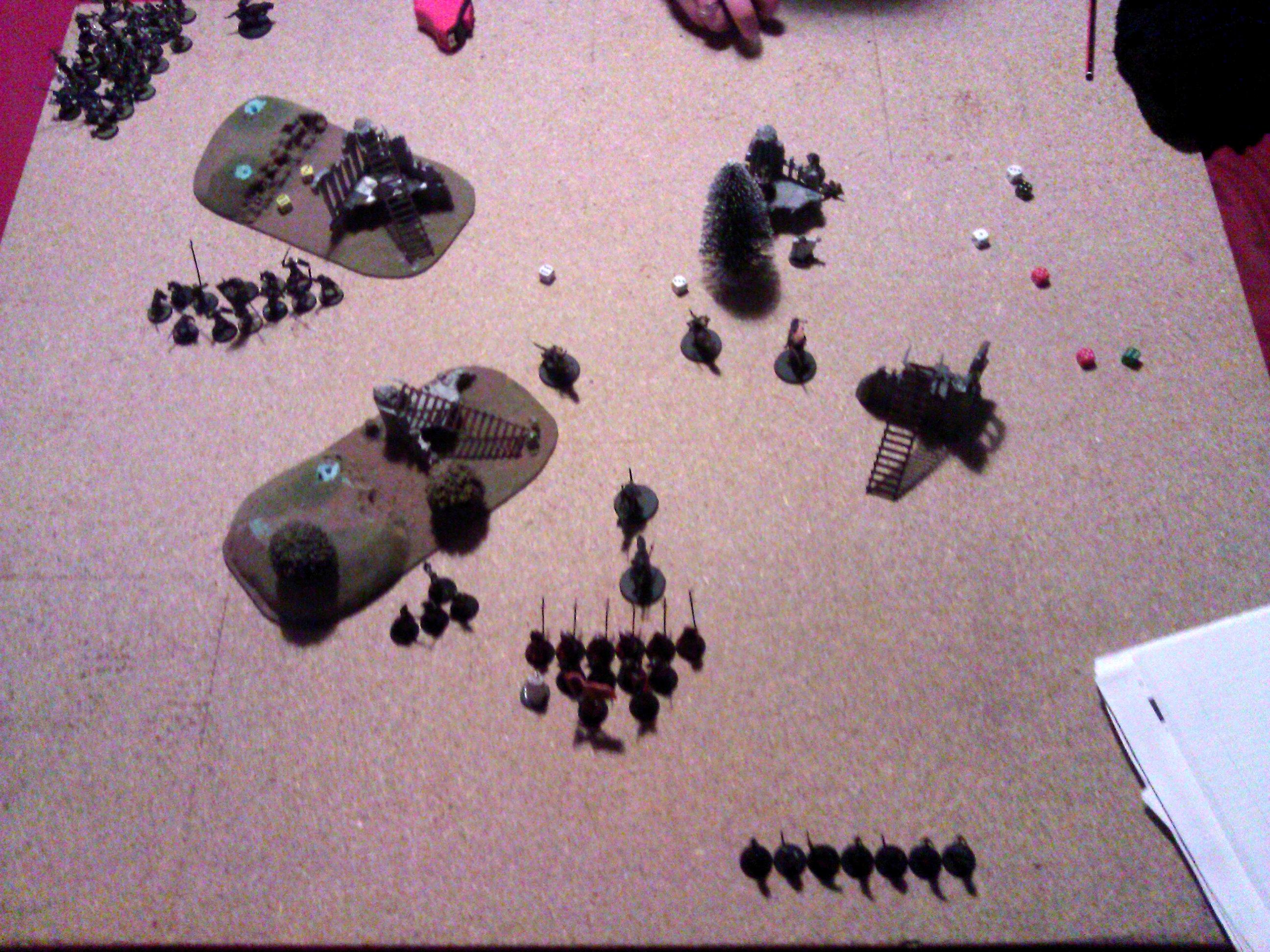 Minas Tirith Vs Isengard 500pts - End of Turn 4