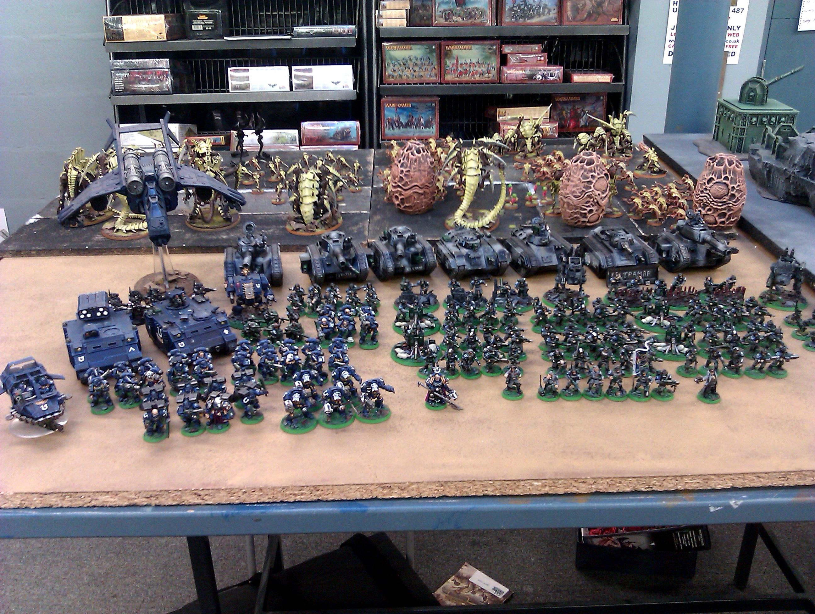 Battle Report, Imperial Guard, Pdf, Space Marines, Tyranids, Ultramarines