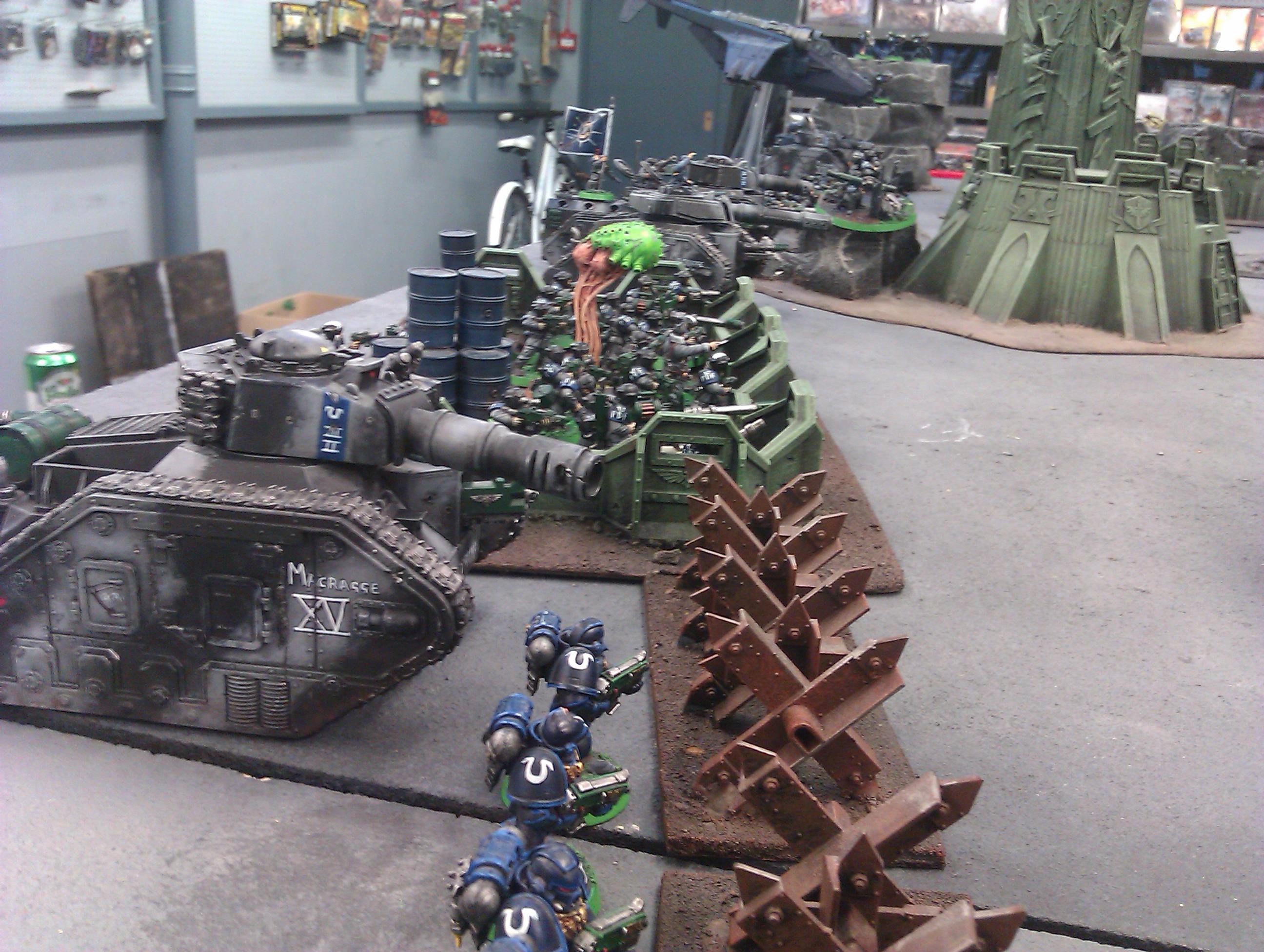 Battle Report, Imperial Guard, Pdf, Space Marines, Tyranids, Ultramarines