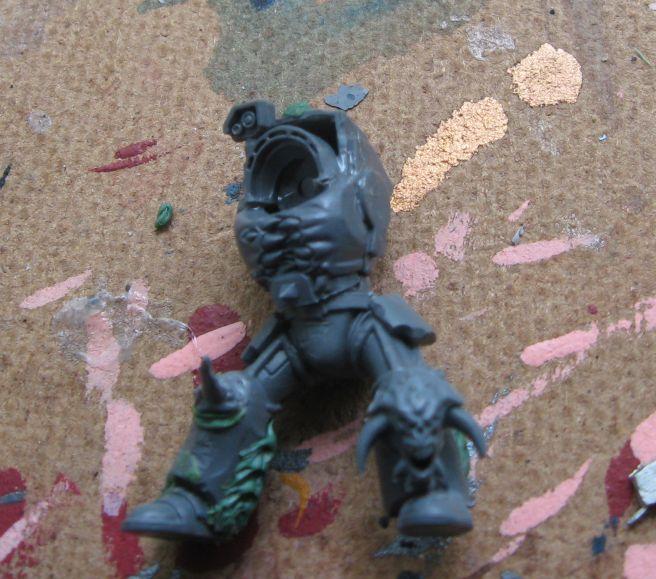 Assault Terminators, Chaos, Chaos Space Marines, Conversion, Work In Progress