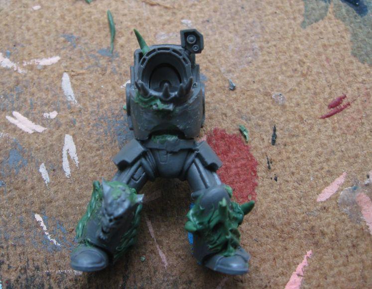 Assault Terminators, Chaos, Chaos Space Marines, Conversion, Work In Progress