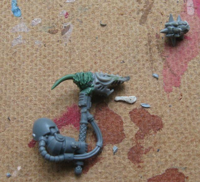 Assault Terminators, Chaos, Chaos Space Marines, Conversion, Work In Progress